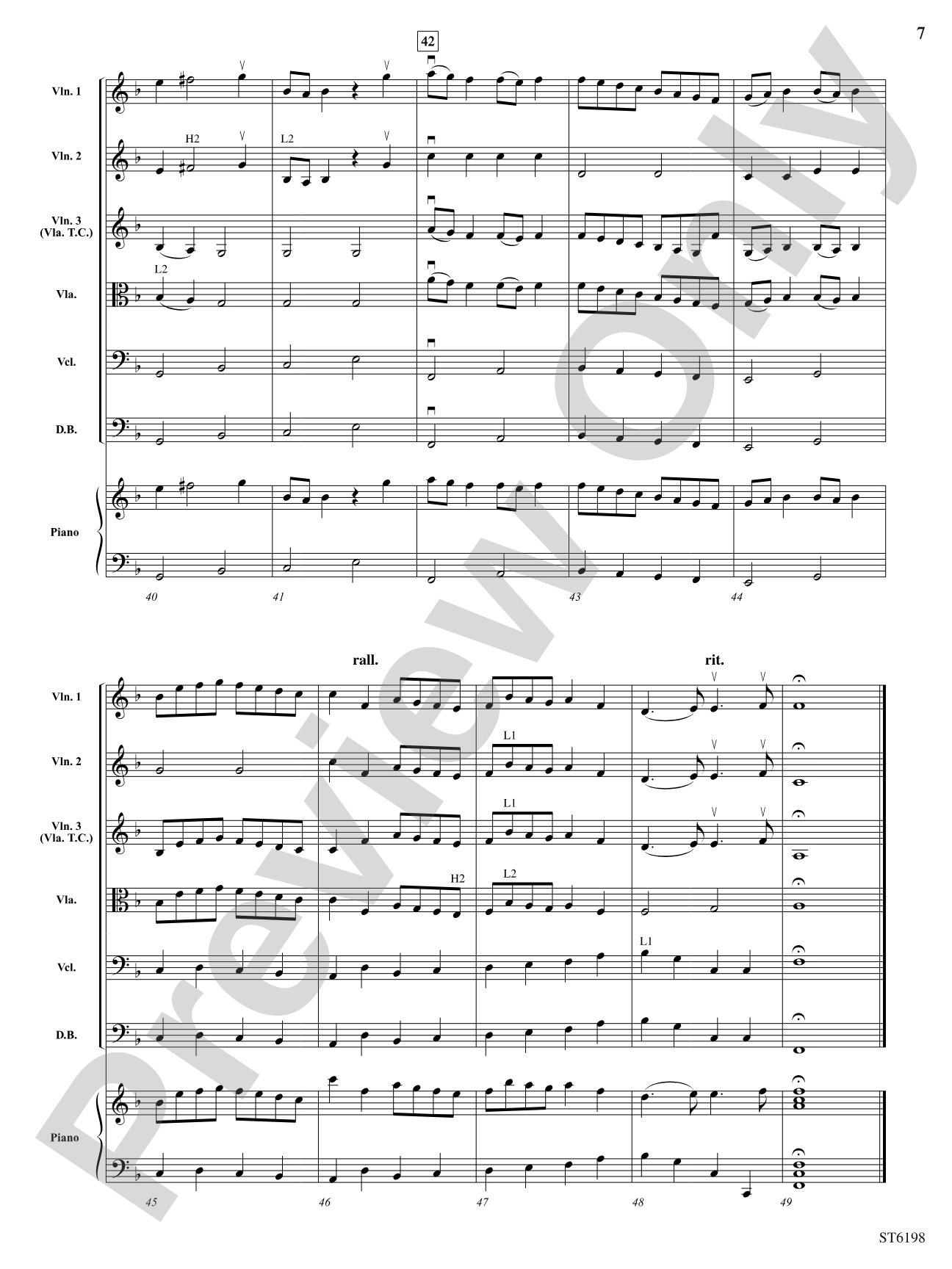 Sleepers Wake (Chorale Prelude from Cantata 140) (Wachet auf, ruft uns die Stimme): String Orchestra Conductor Score & Parts