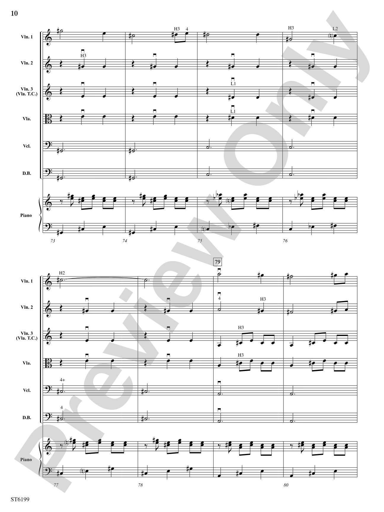 The Haunted Carousel: String Orchestra Conductor Score & Parts