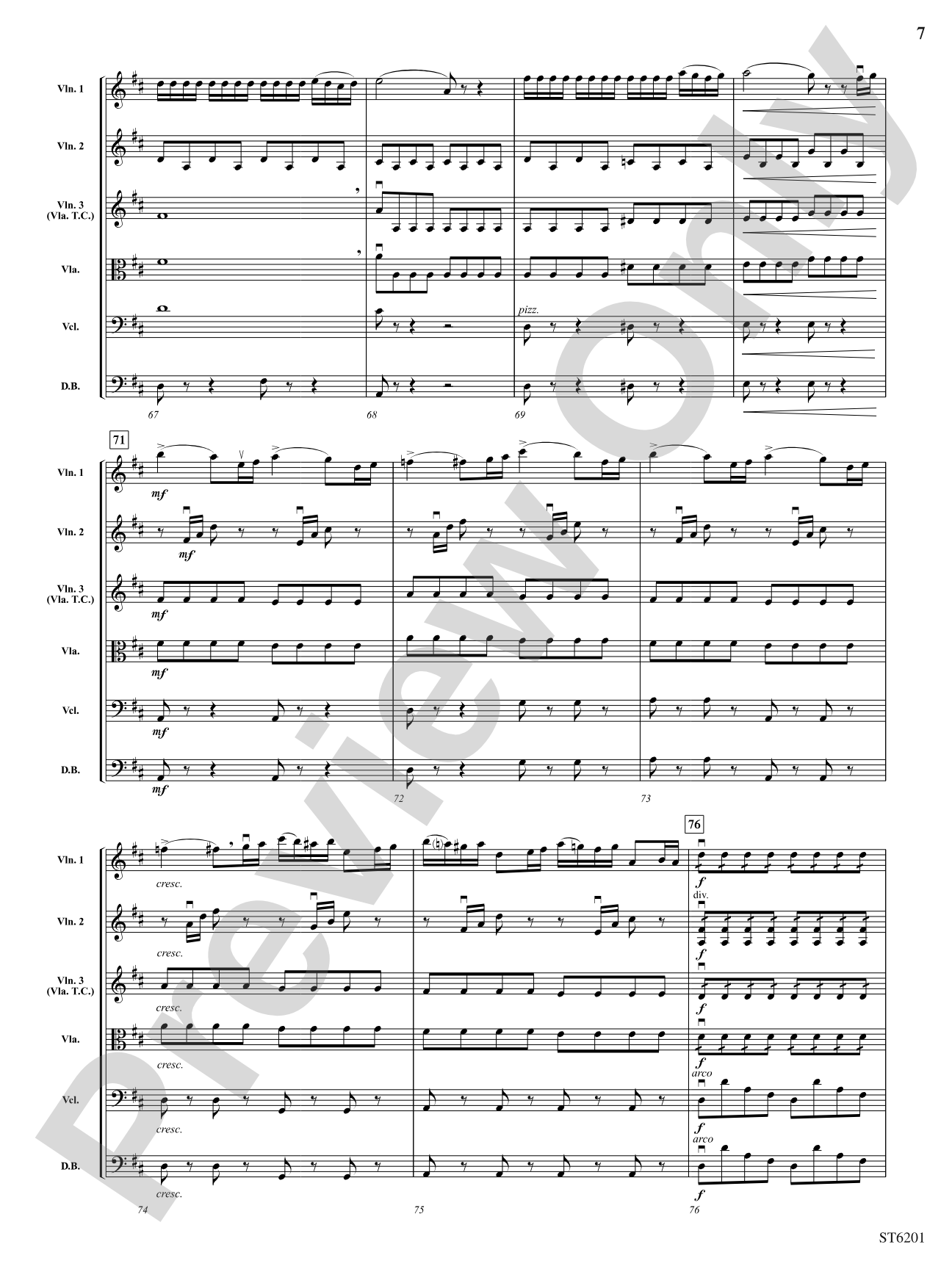 Overture to Semiramide: Score