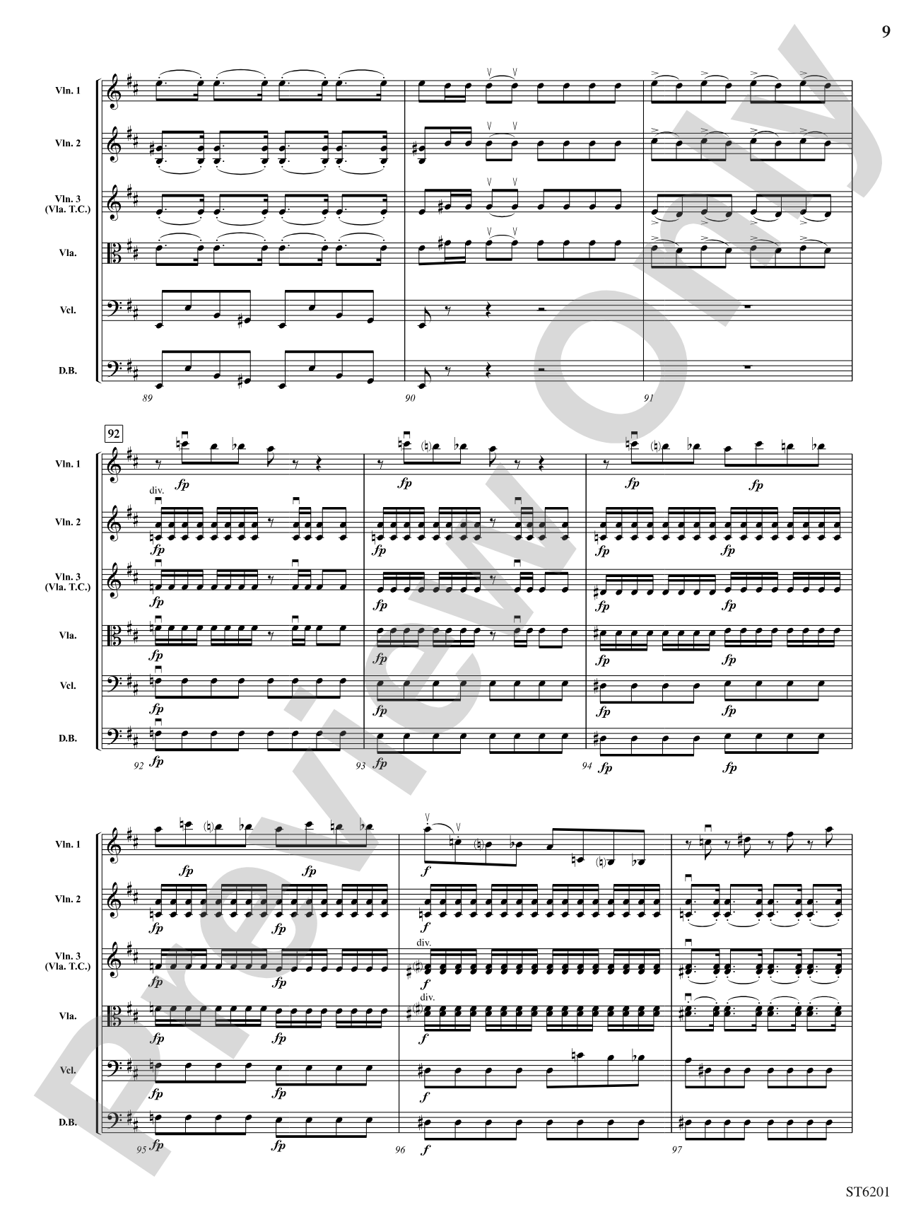 Overture to Semiramide: Score