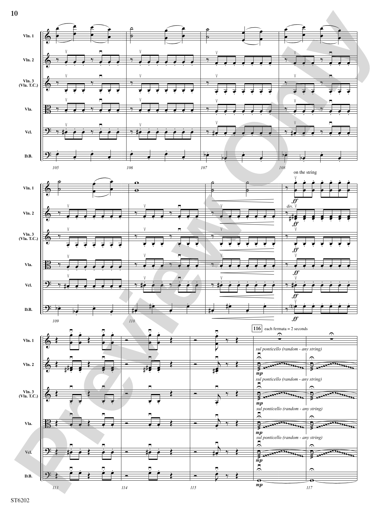 Ghost Carnival: String Orchestra Conductor Score & Parts