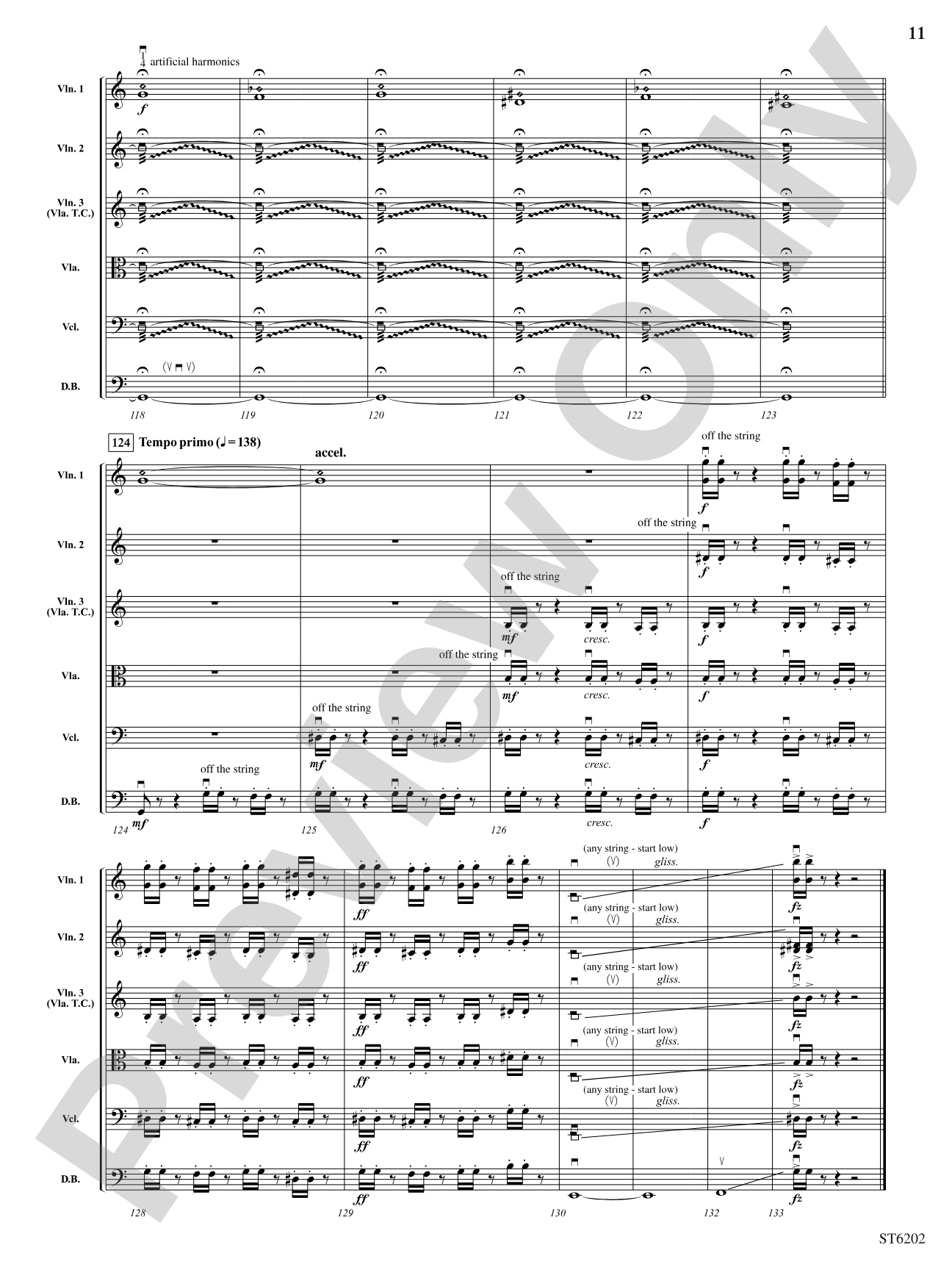 Ghost Carnival: String Orchestra Conductor Score & Parts
