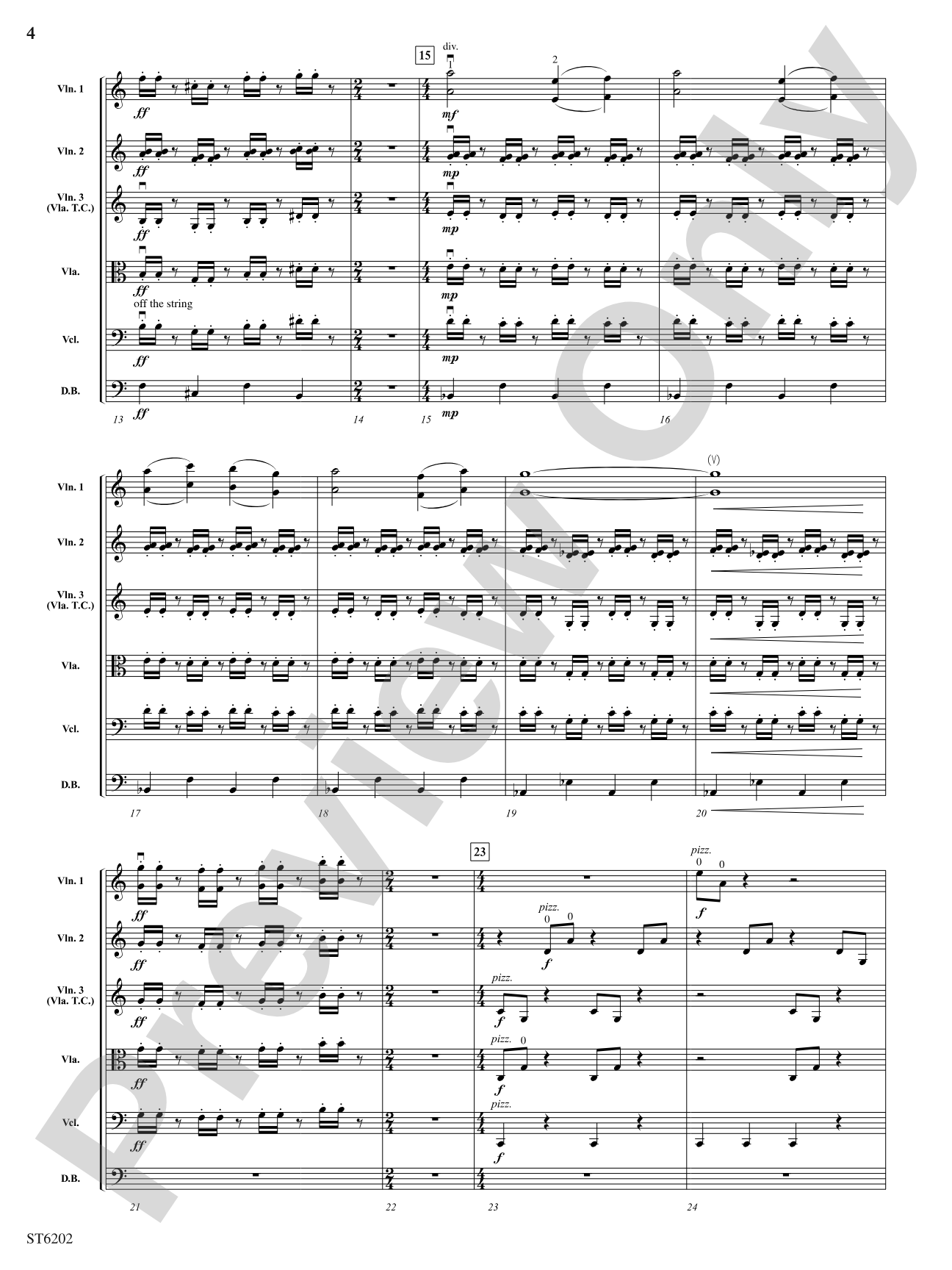 Ghost Carnival: String Orchestra Conductor Score & Parts