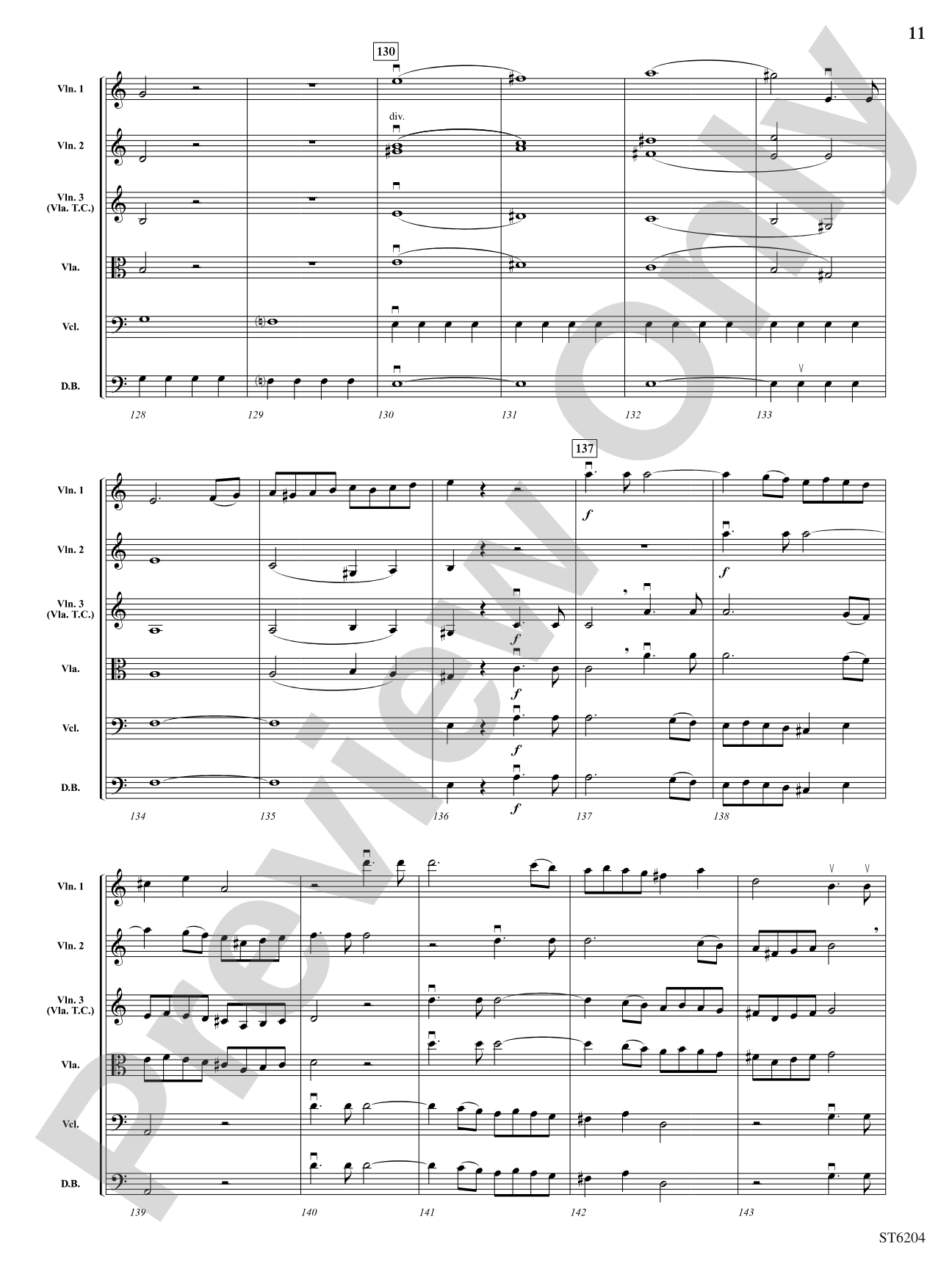 Finale from Symphony No. 41 "Jupiter": String Orchestra Conductor Score & Parts