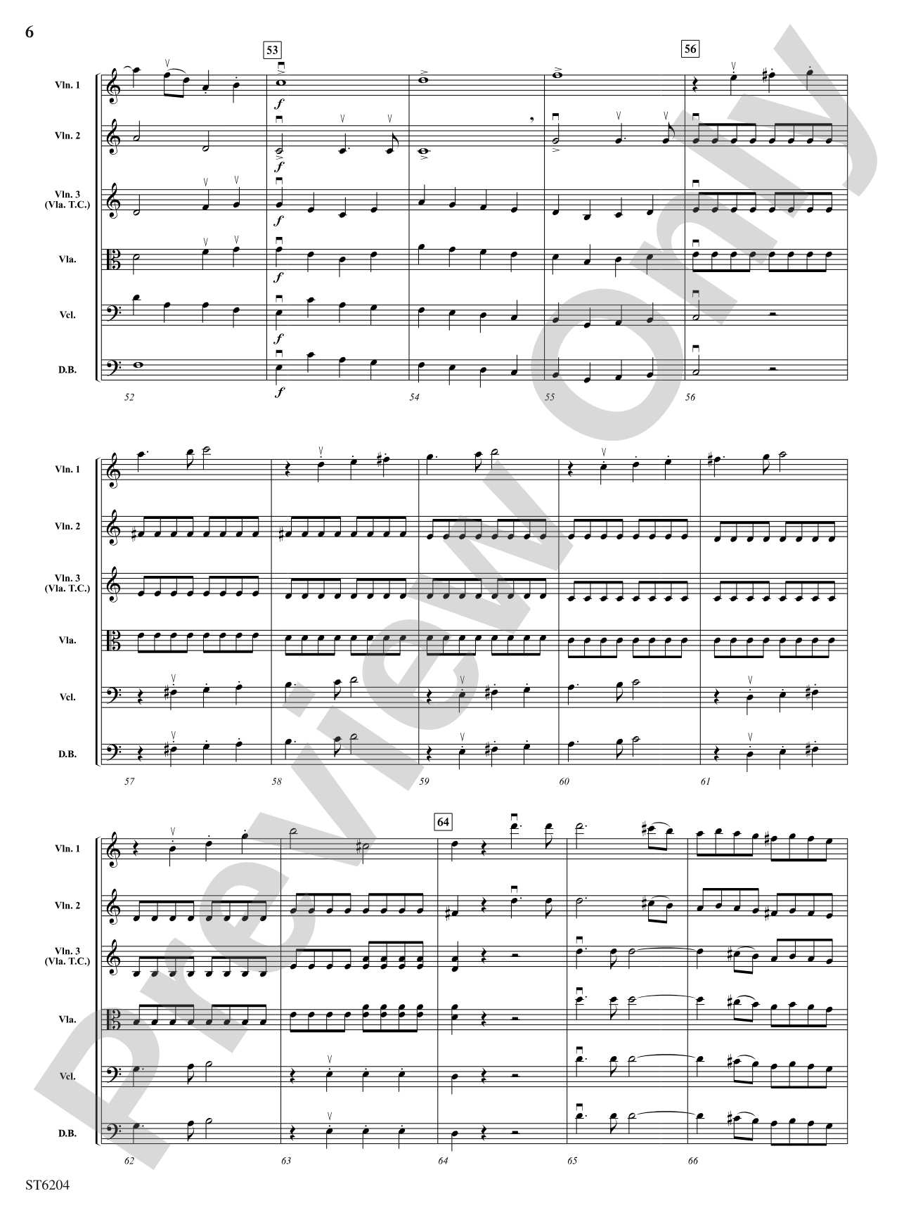 Finale from Symphony No. 41 "Jupiter": String Orchestra Conductor Score & Parts