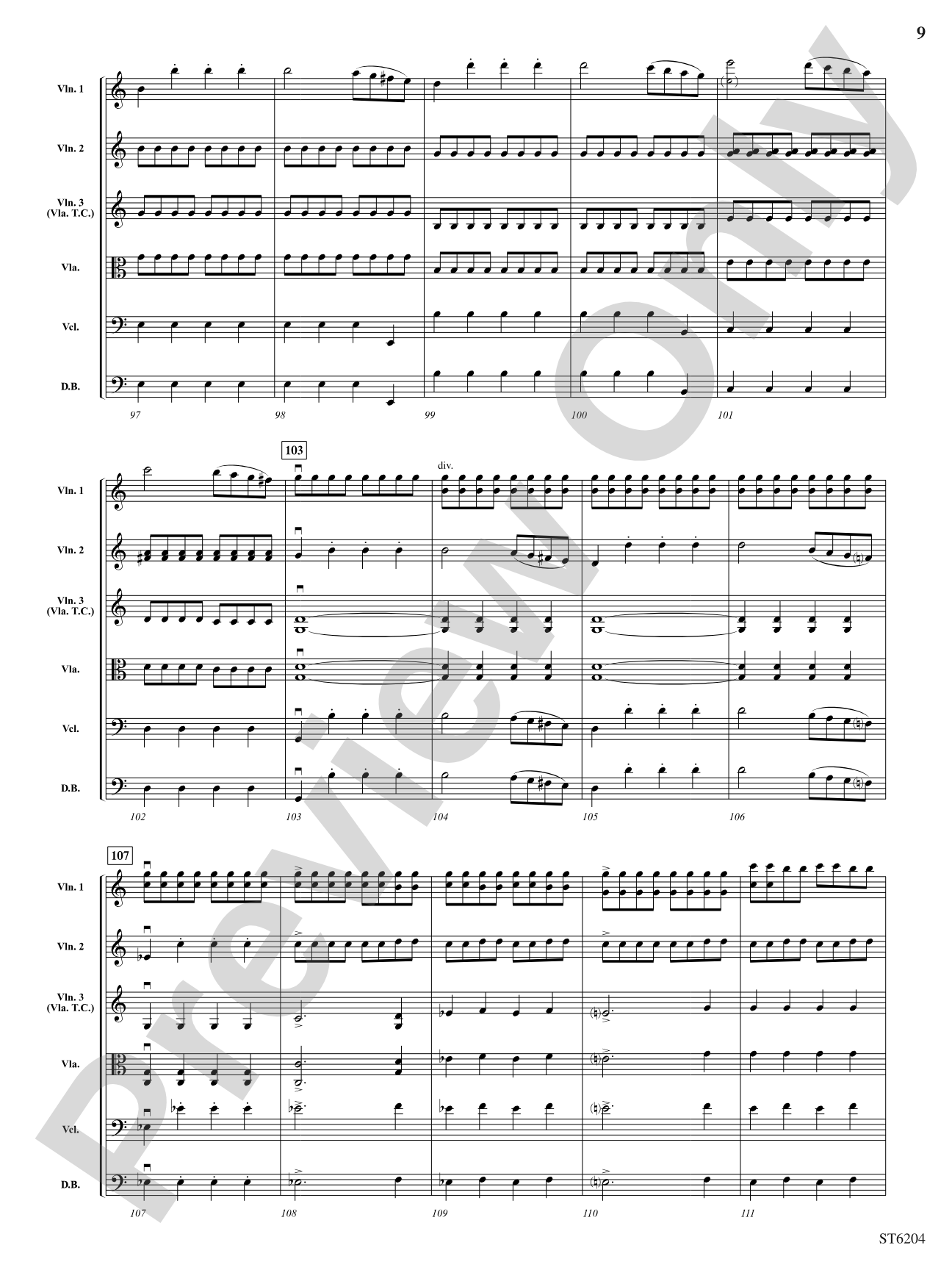 Finale from Symphony No. 41 "Jupiter": String Orchestra Conductor Score & Parts