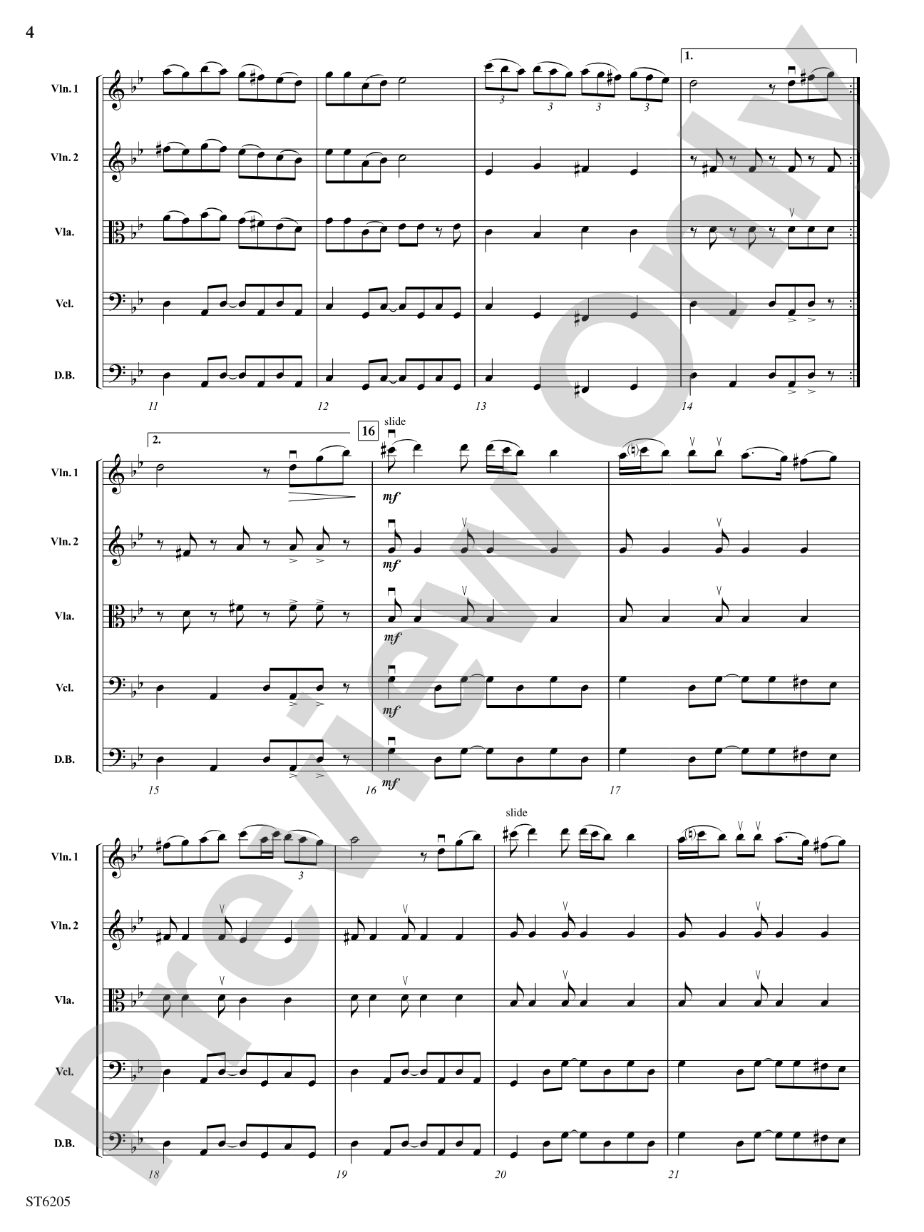 Der Heyser Bulgar: String Orchestra Conductor Score & Parts