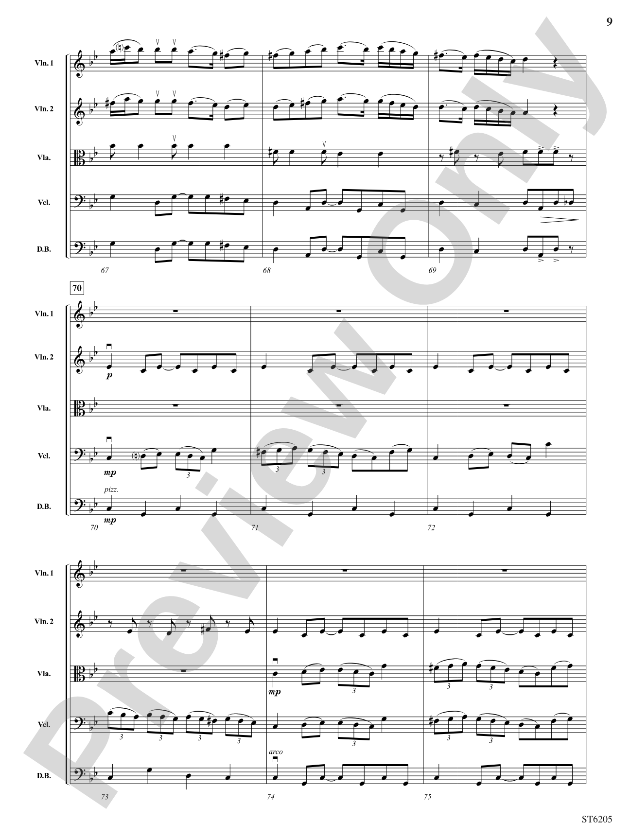 Der Heyser Bulgar: String Orchestra Conductor Score & Parts