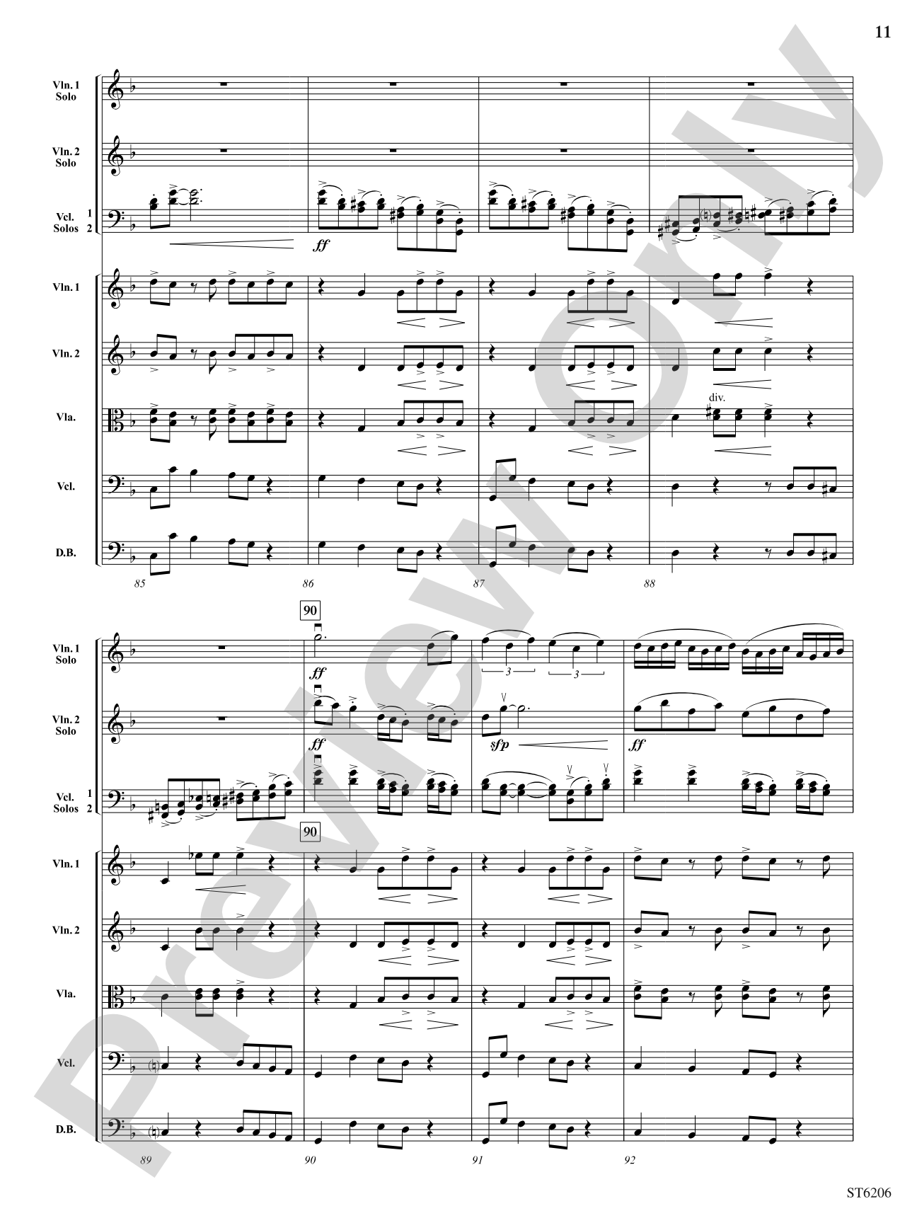 Red Rhythmico: String Orchestra Conductor Score & Parts