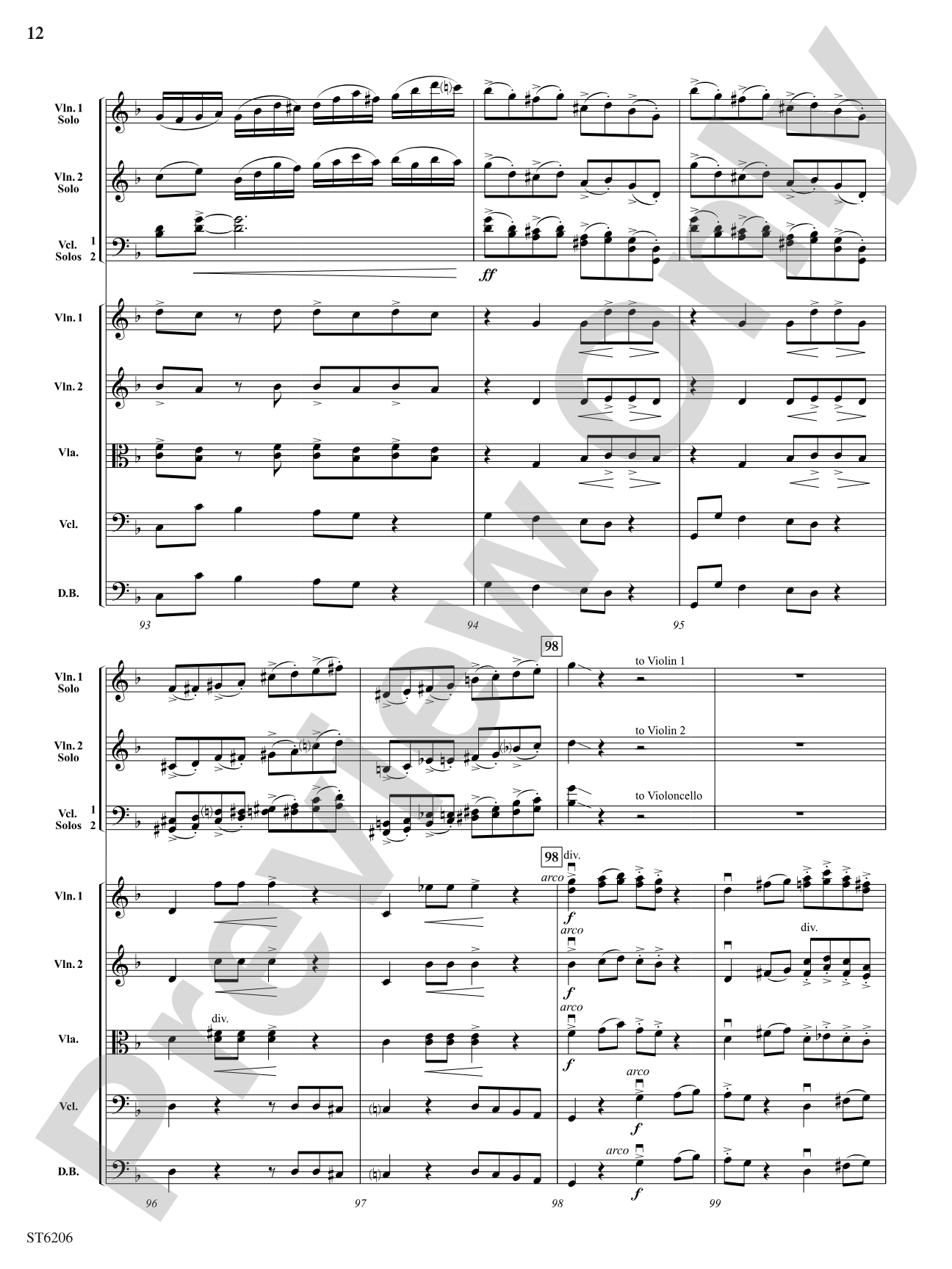 Red Rhythmico: String Orchestra Conductor Score & Parts