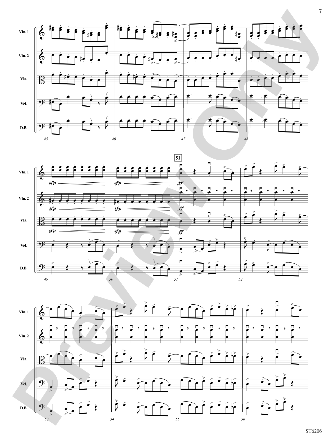 Red Rhythmico: String Orchestra Conductor Score & Parts