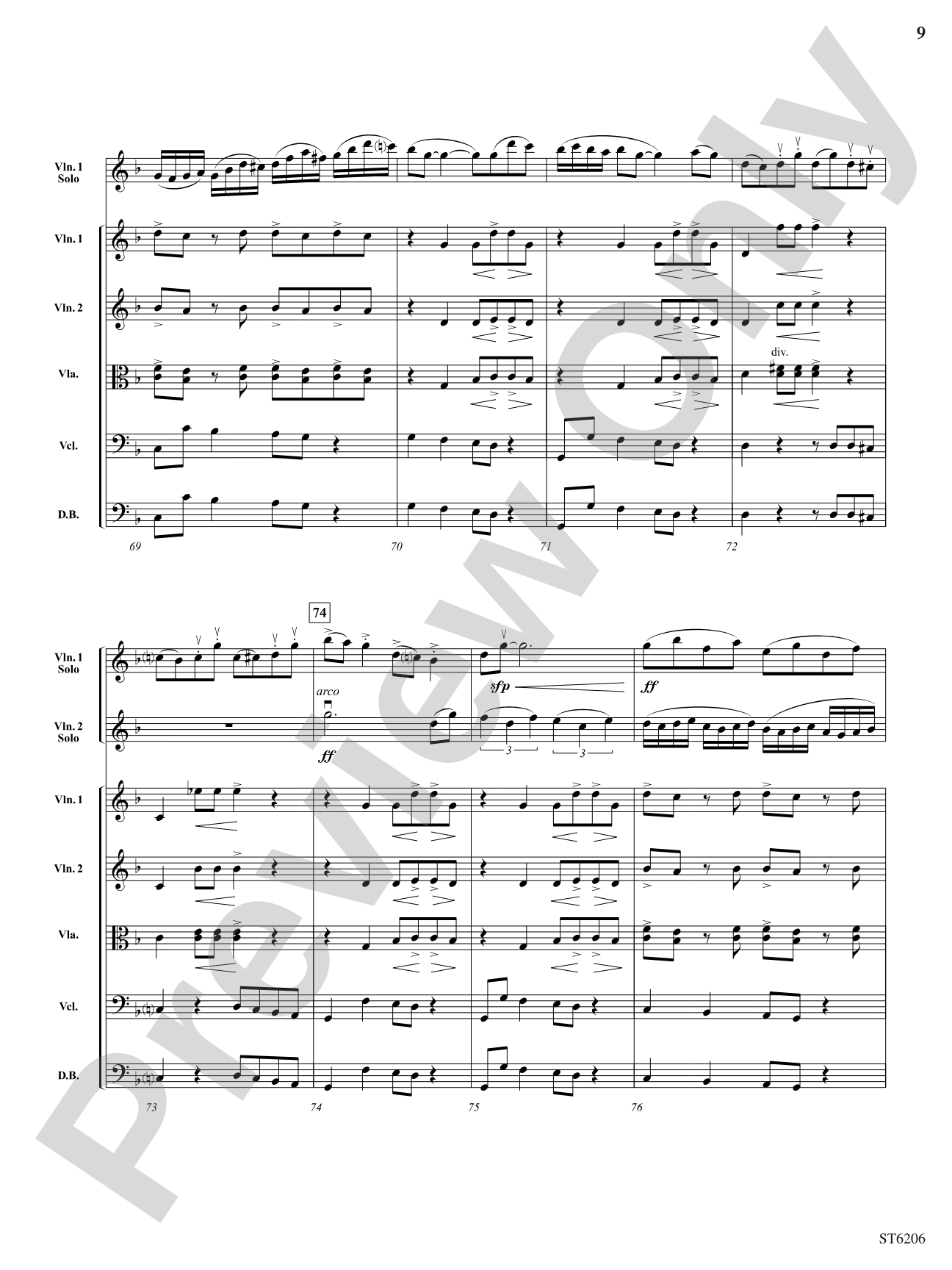 Red Rhythmico: String Orchestra Conductor Score & Parts