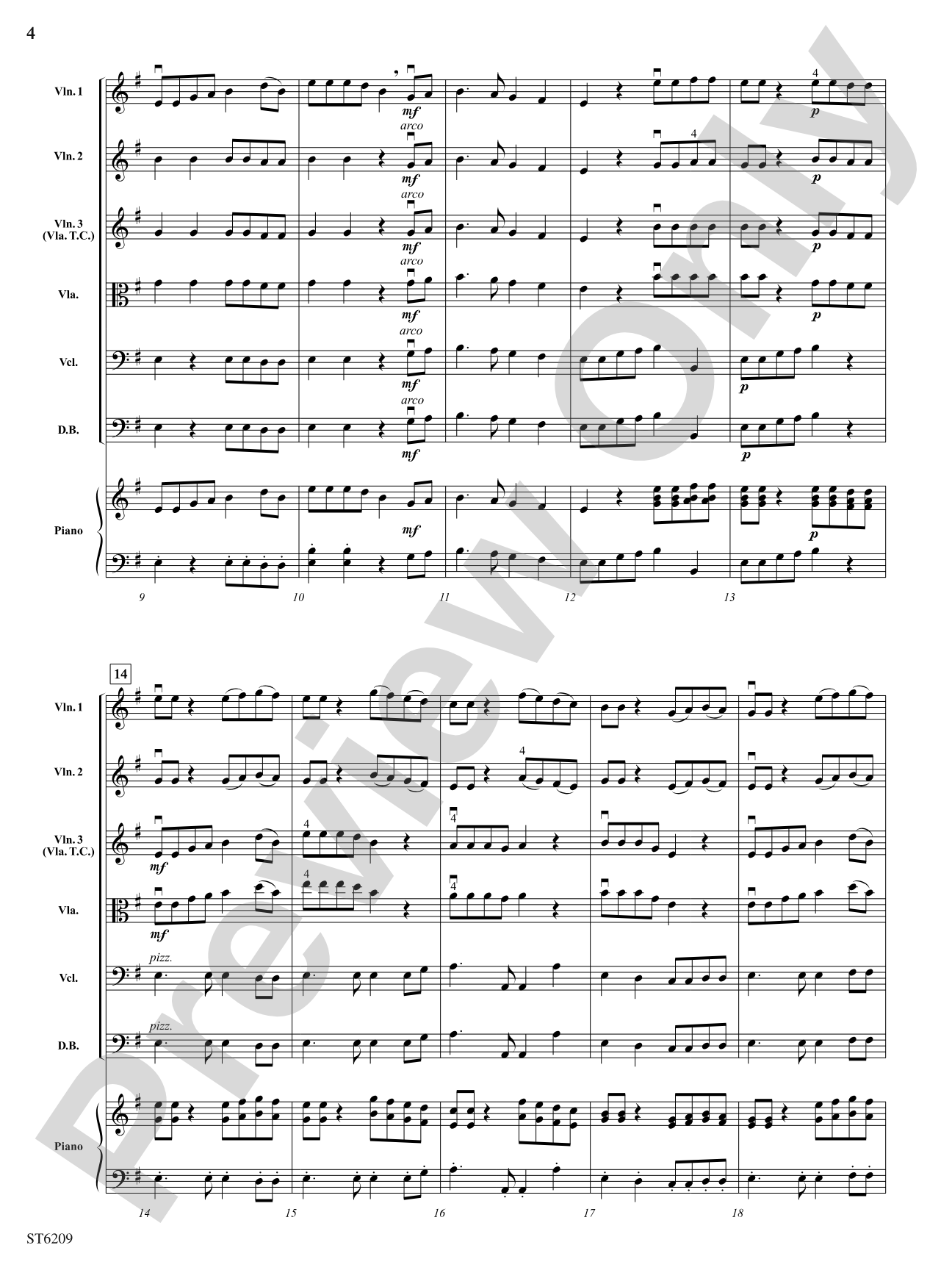 Soon I Will Be Done: String Orchestra Conductor Score & Parts