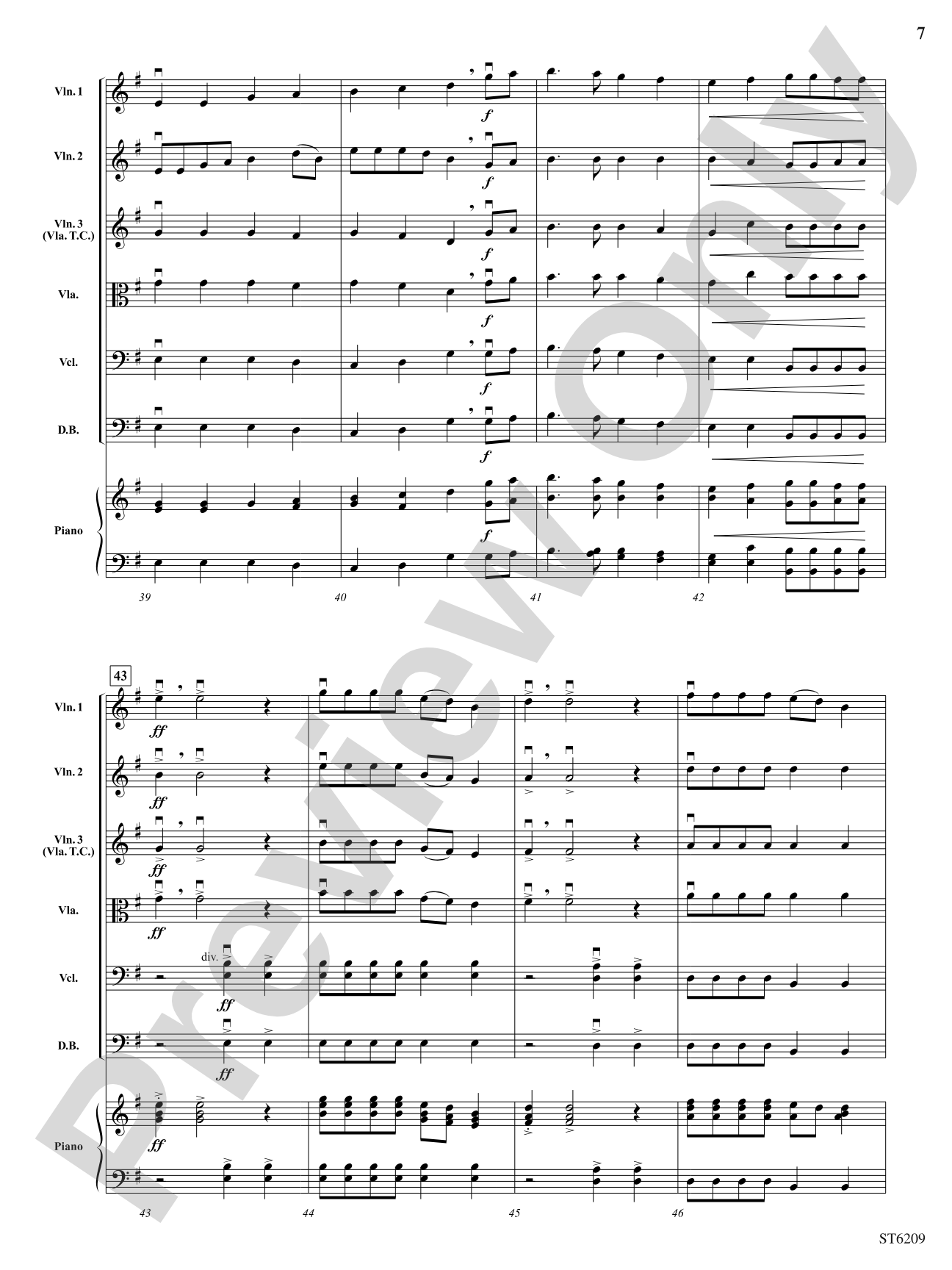 Soon I Will Be Done: String Orchestra Conductor Score & Parts