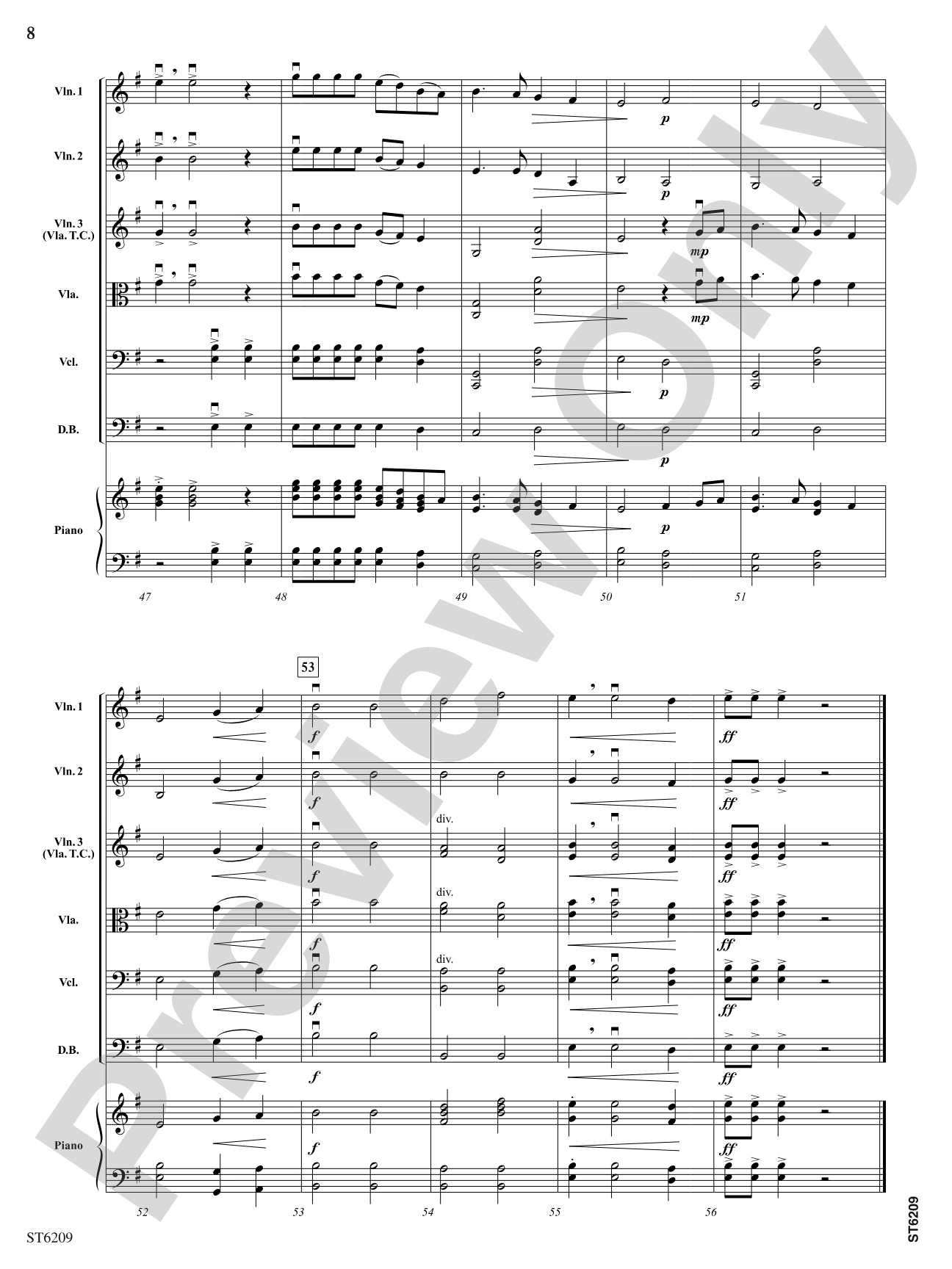 Soon I Will Be Done: String Orchestra Conductor Score & Parts