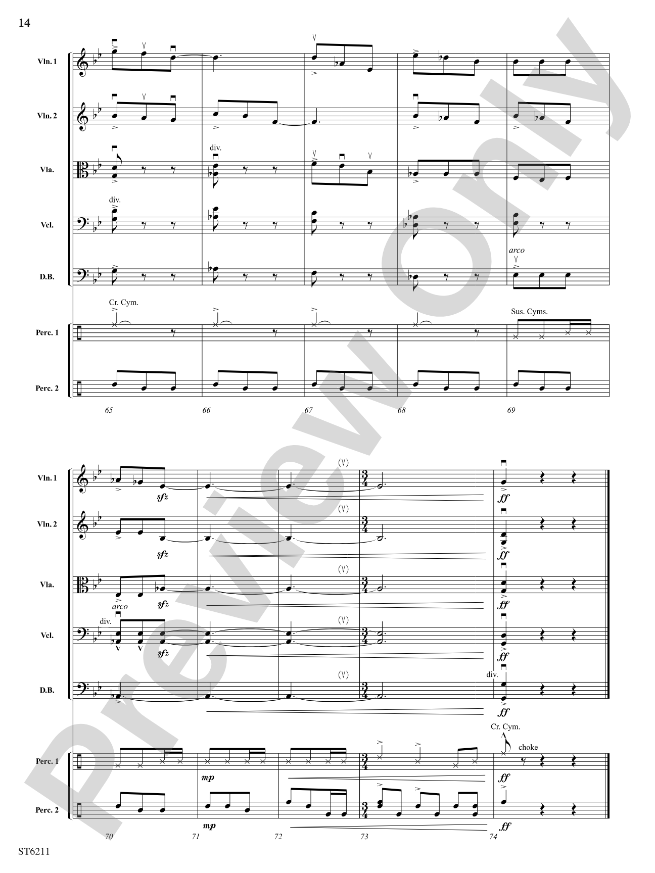 Fantasy on a Chinese Theme: String Orchestra Conductor Score & Parts