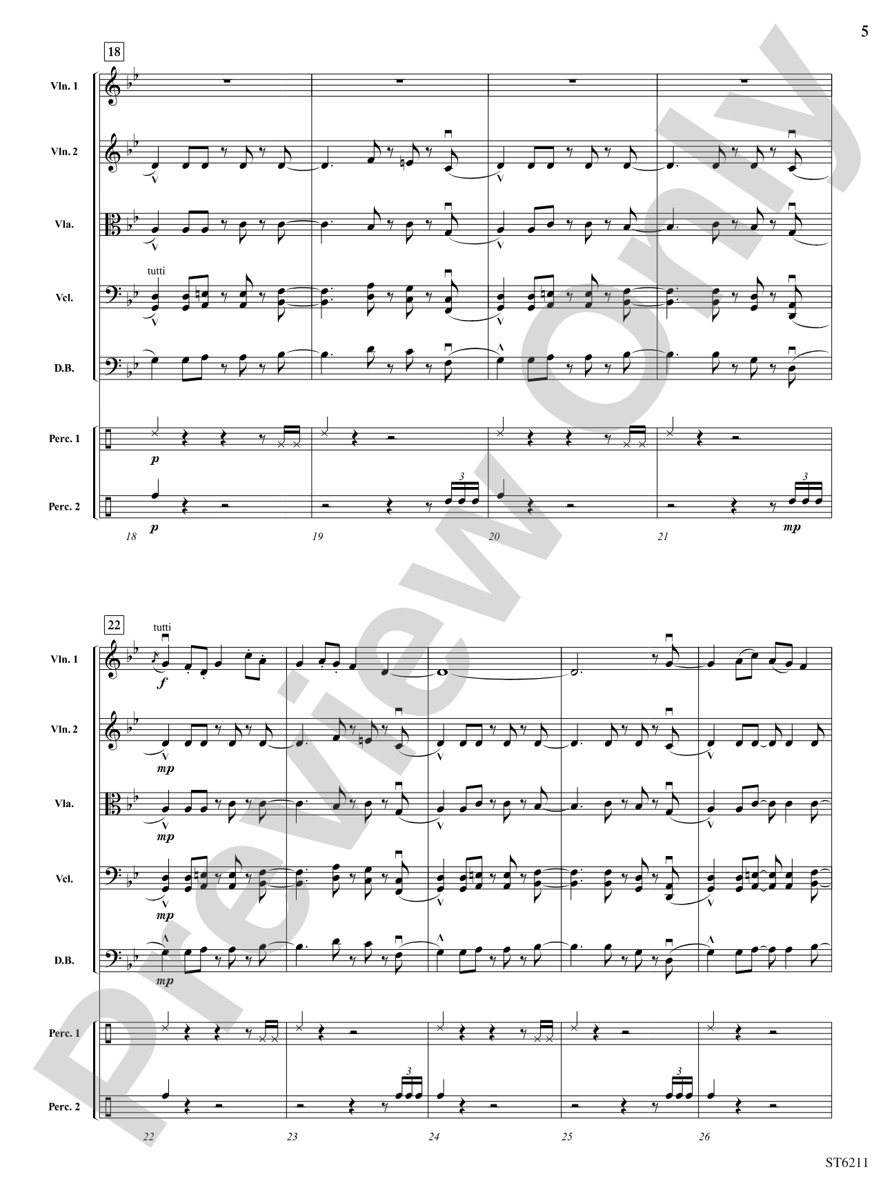 Fantasy on a Chinese Theme: String Orchestra Conductor Score & Parts