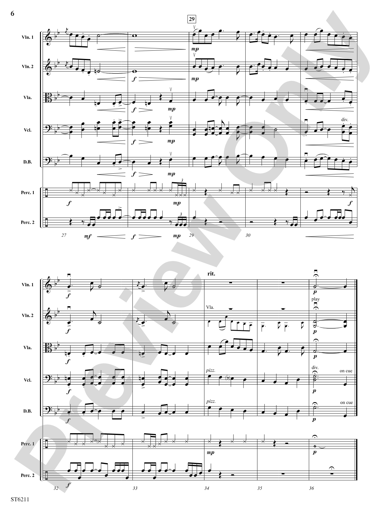 Fantasy on a Chinese Theme: String Orchestra Conductor Score & Parts