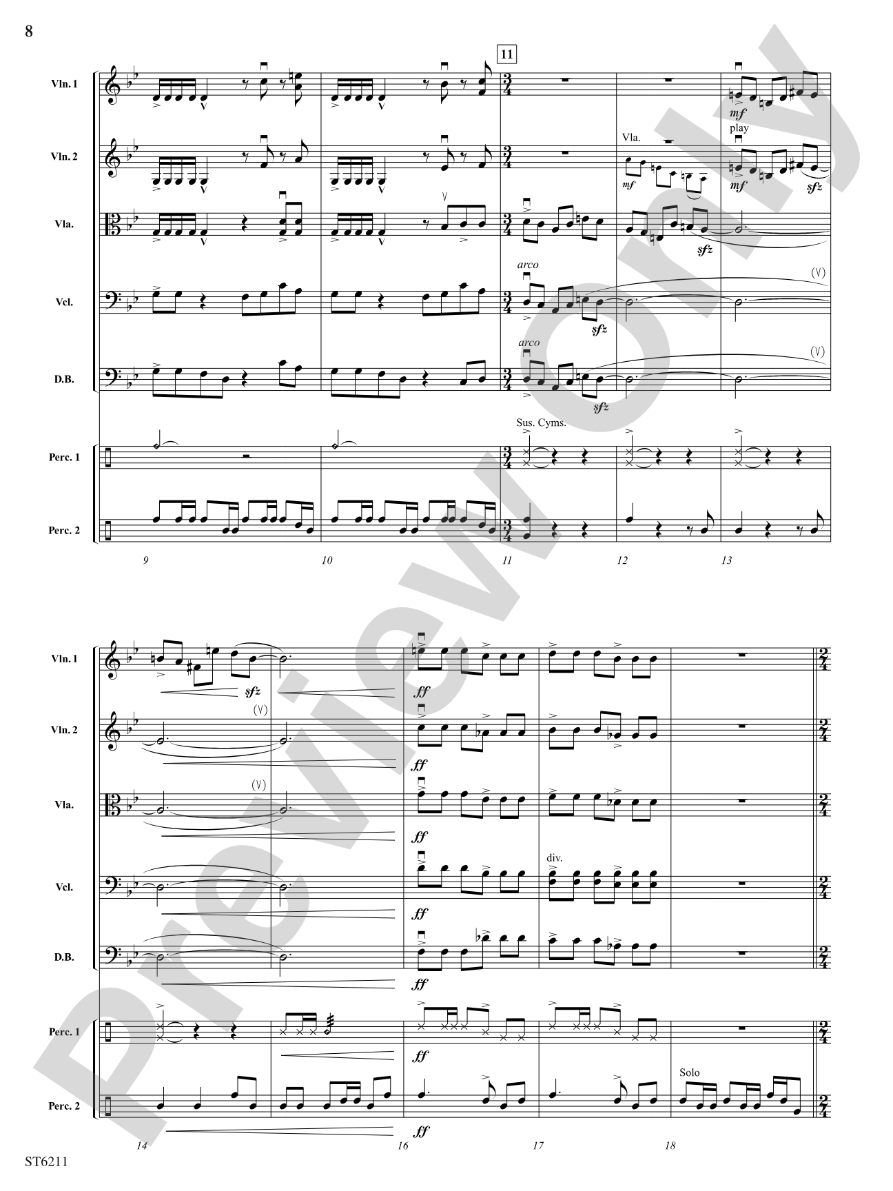 Fantasy on a Chinese Theme: String Orchestra Conductor Score & Parts