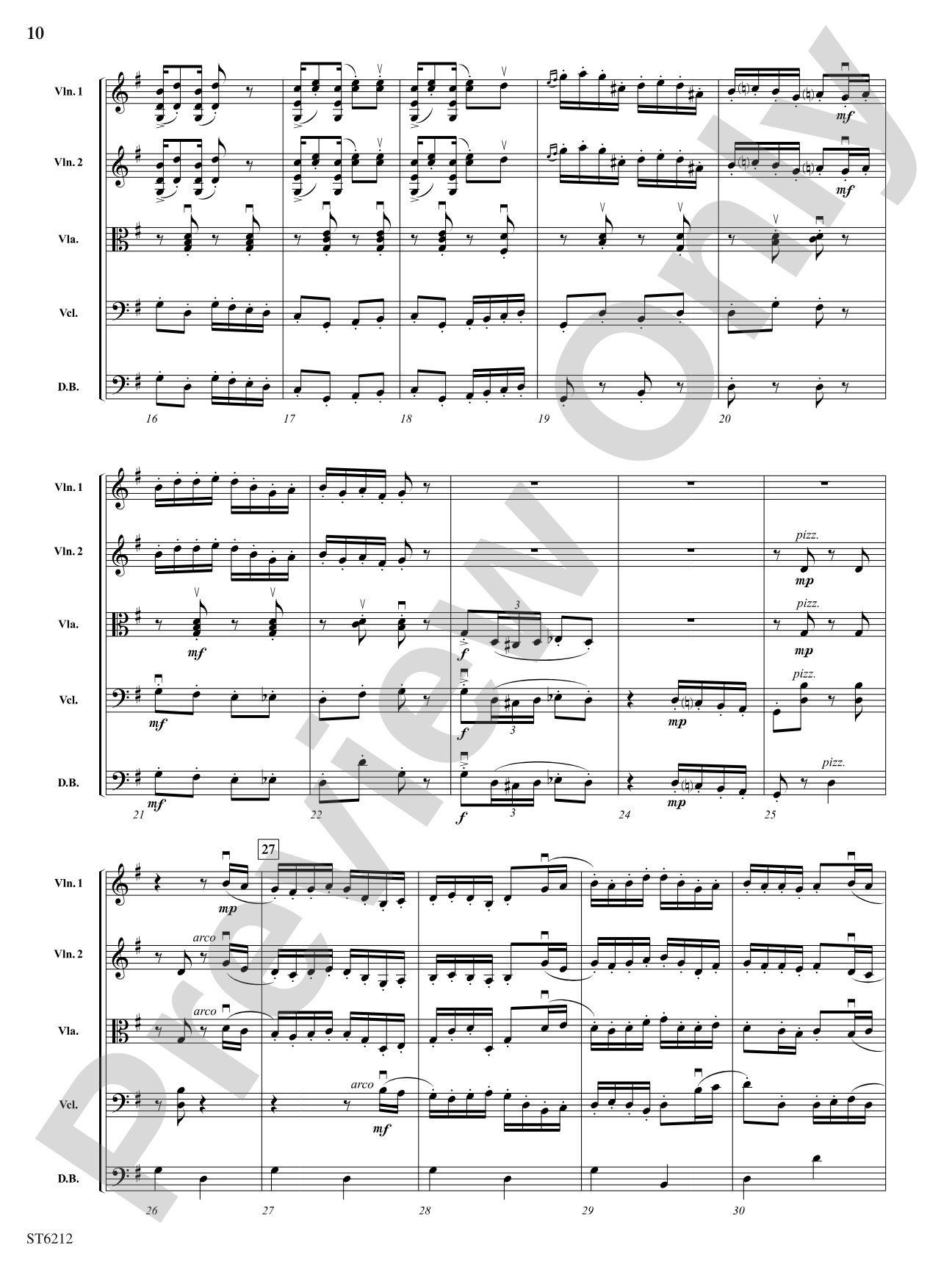 American Folk Song Suite: String Orchestra Conductor Score & Parts
