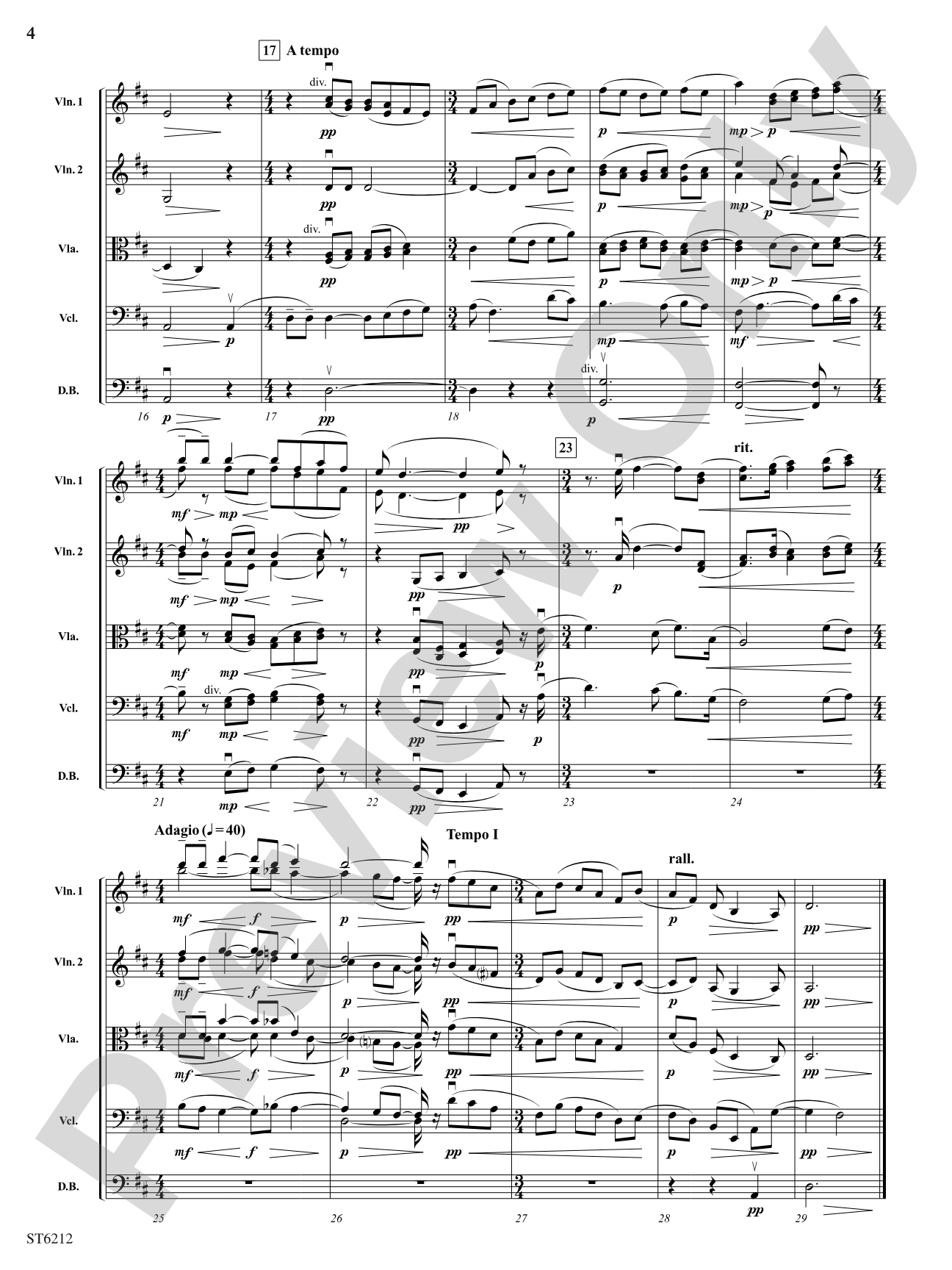 American Folk Song Suite: String Orchestra Conductor Score & Parts