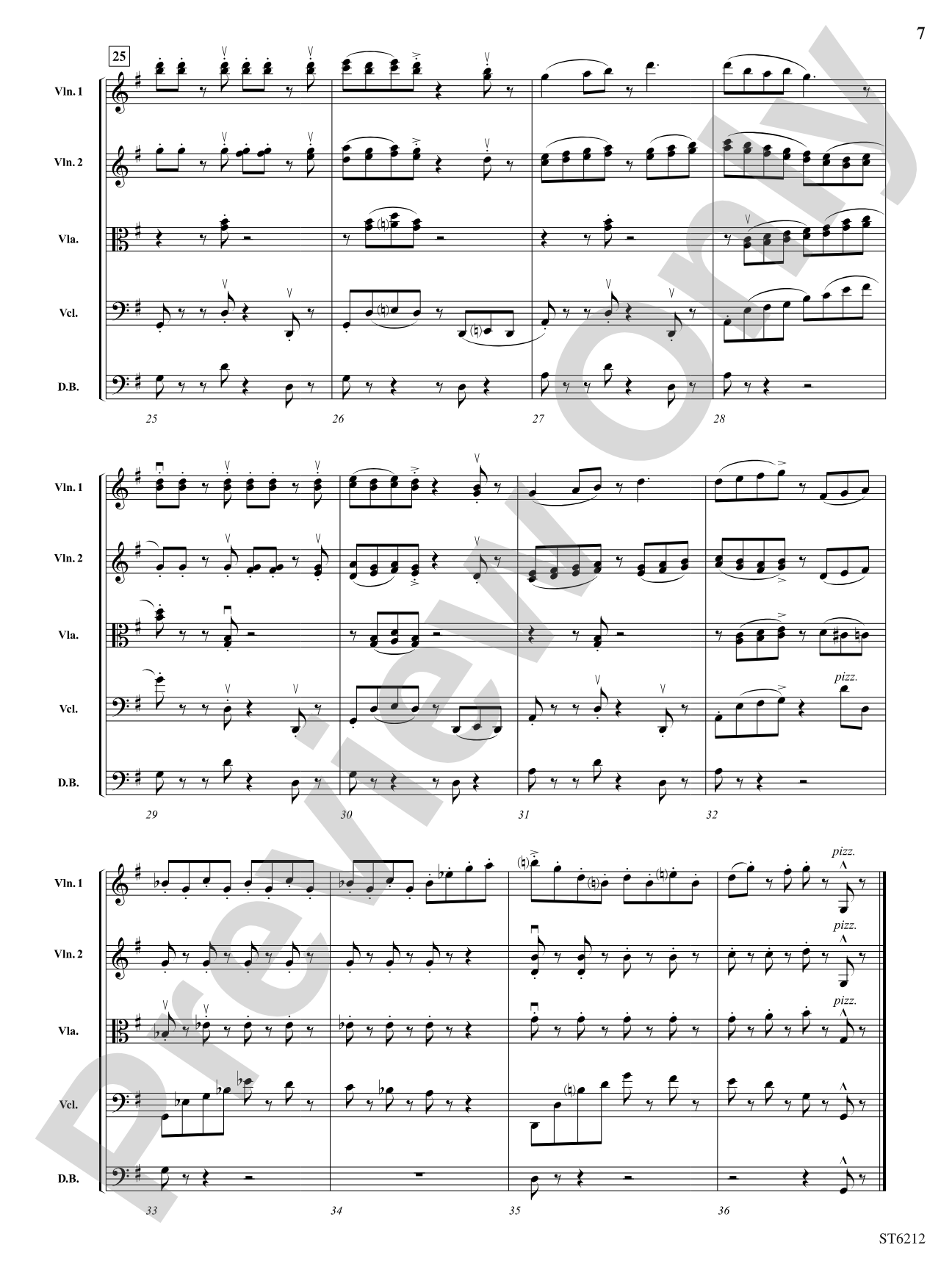 American Folk Song Suite: String Orchestra Conductor Score & Parts