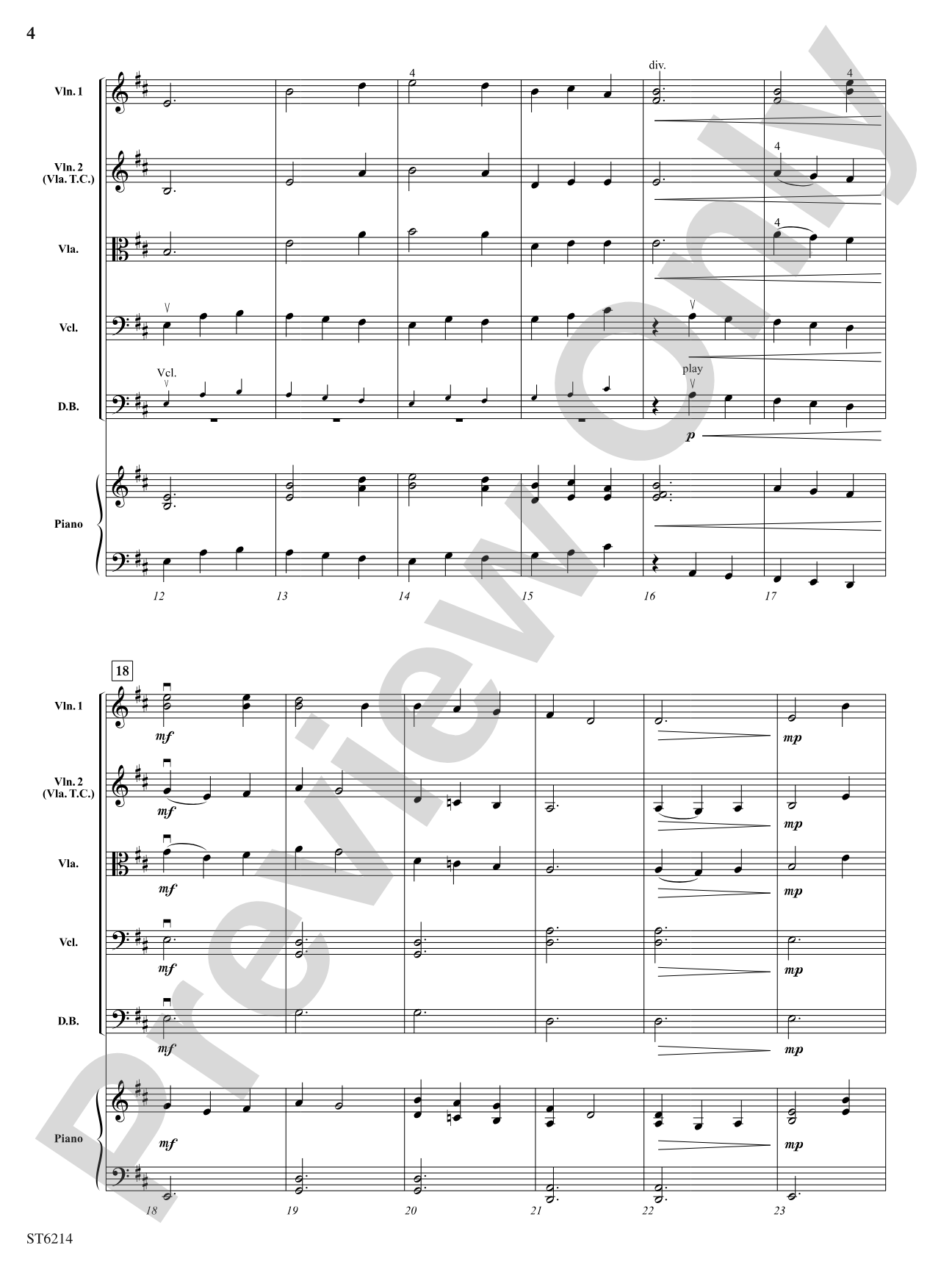 Scarborough Fair: String Orchestra Conductor Score & Parts