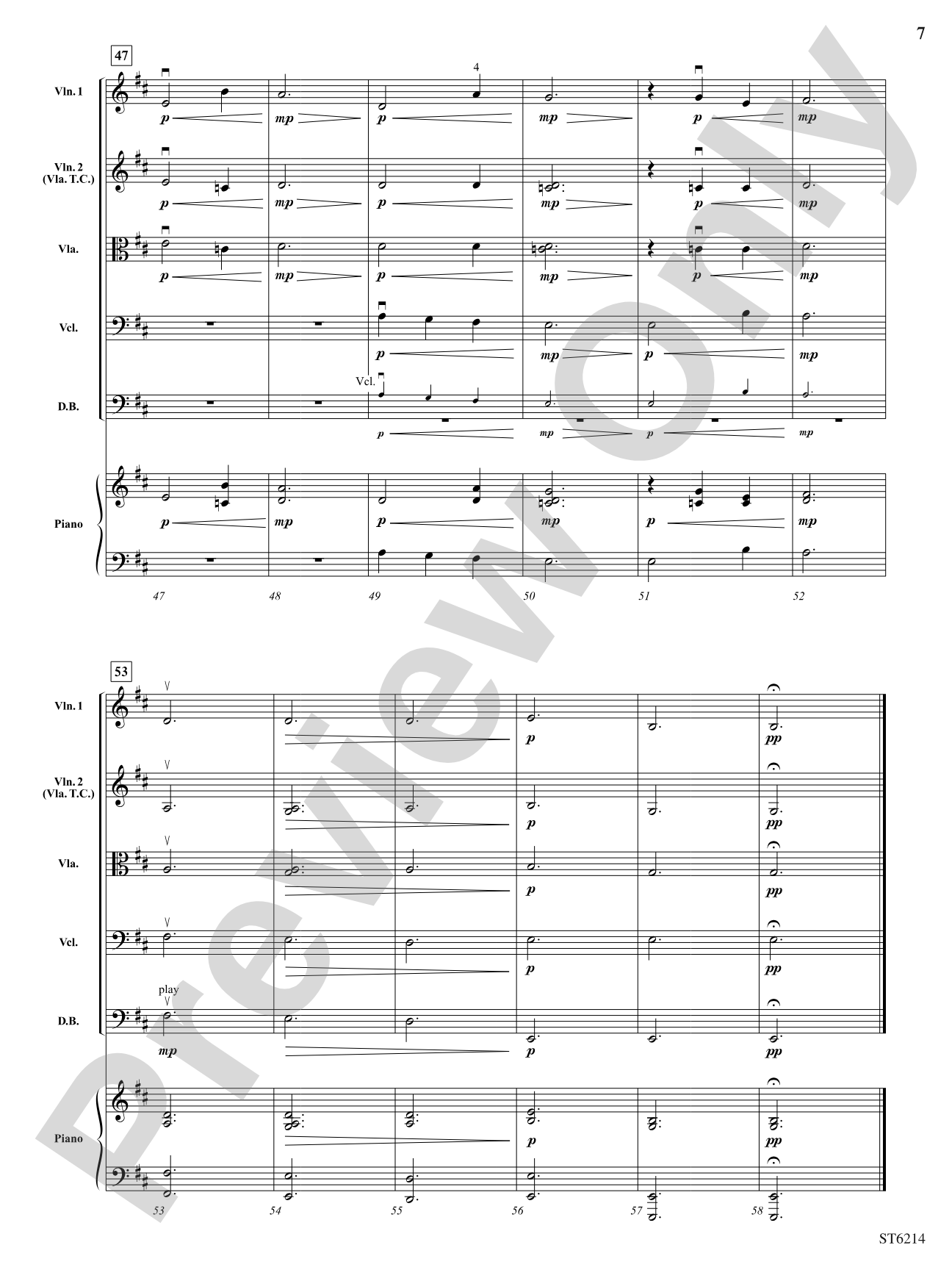 Scarborough Fair: String Orchestra Conductor Score & Parts