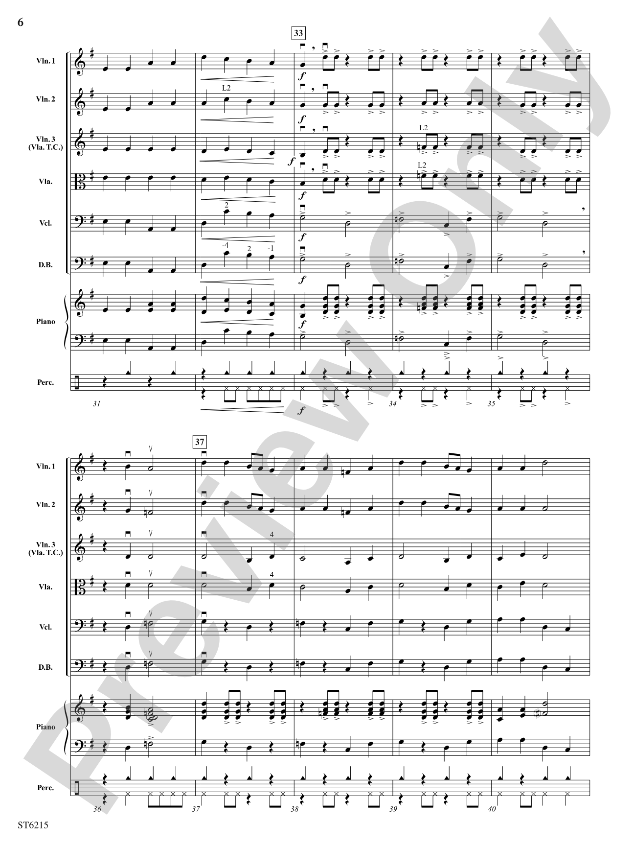 Haymaker Hoedown: String Orchestra Conductor Score & Parts