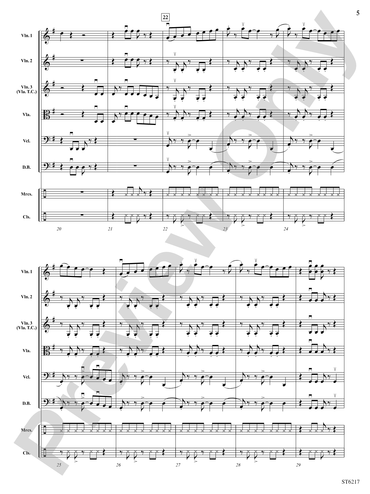 The Red Iguana Rhumba: String Orchestra Conductor Score & Parts