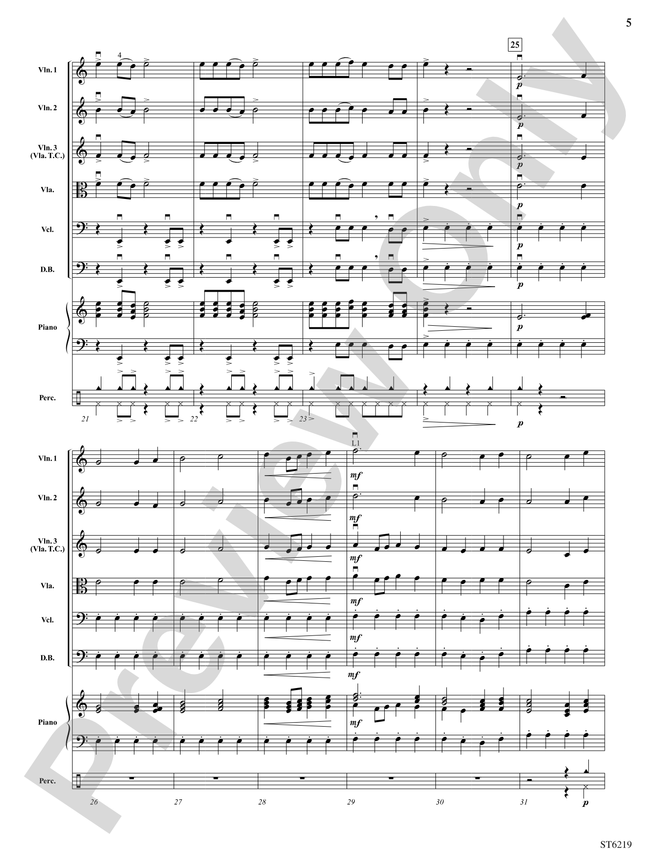 Phantom Train: String Orchestra Conductor Score & Parts