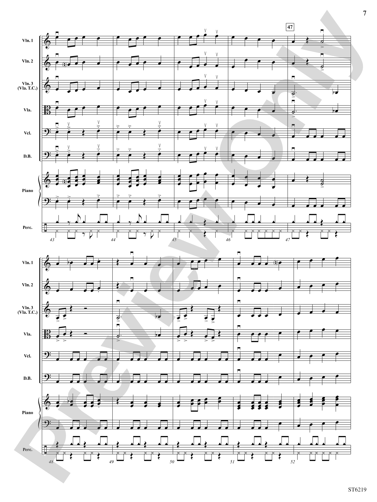 Phantom Train: String Orchestra Conductor Score & Parts