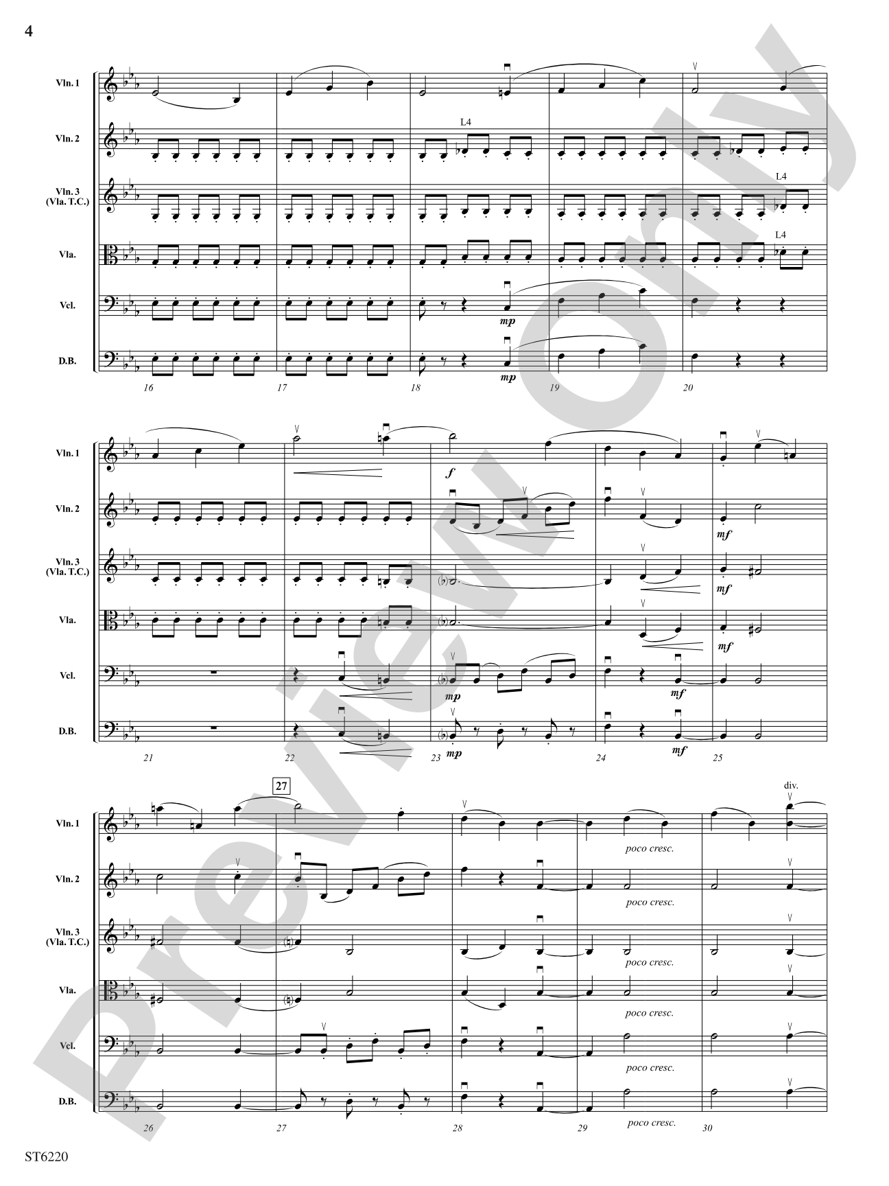 Themes from Symphony No. 3 "Eroica": String Orchestra Conductor Score & Parts