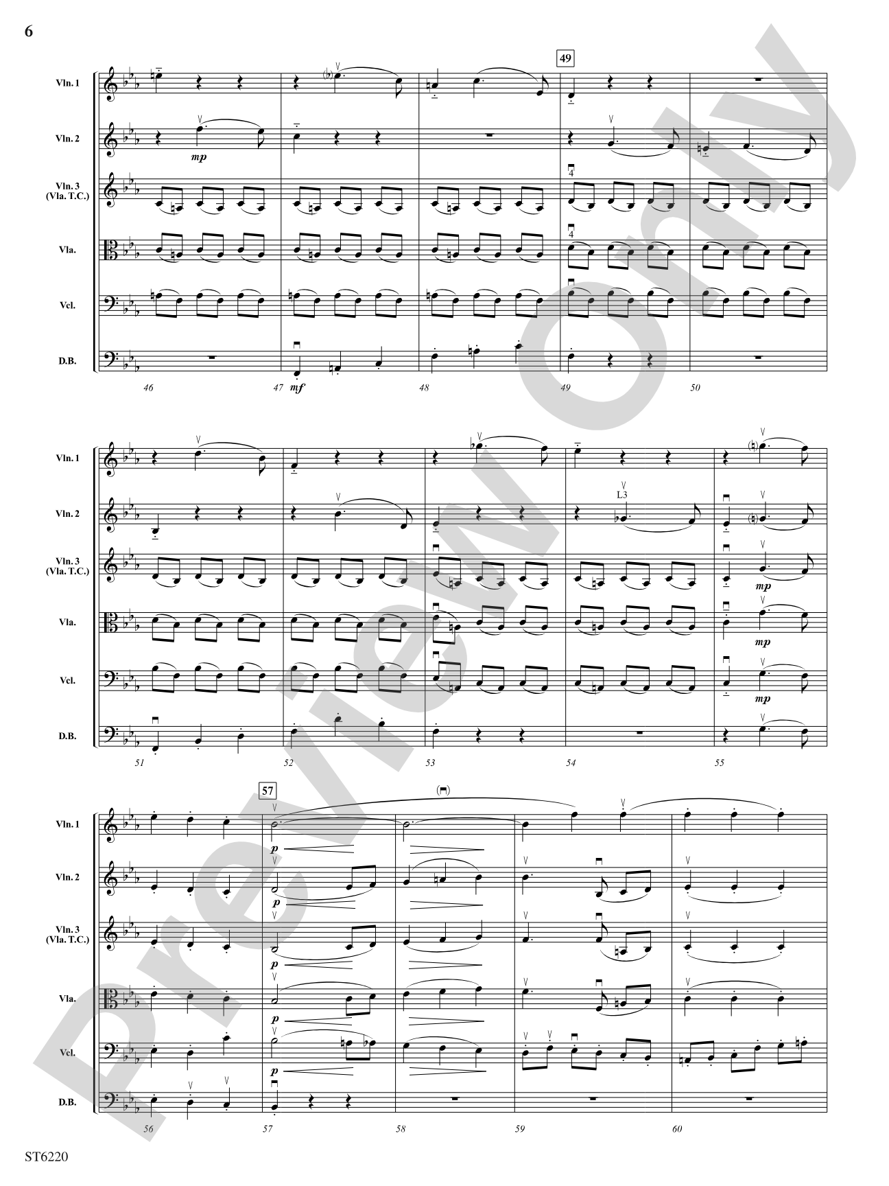 Themes from Symphony No. 3 "Eroica": String Orchestra Conductor Score & Parts