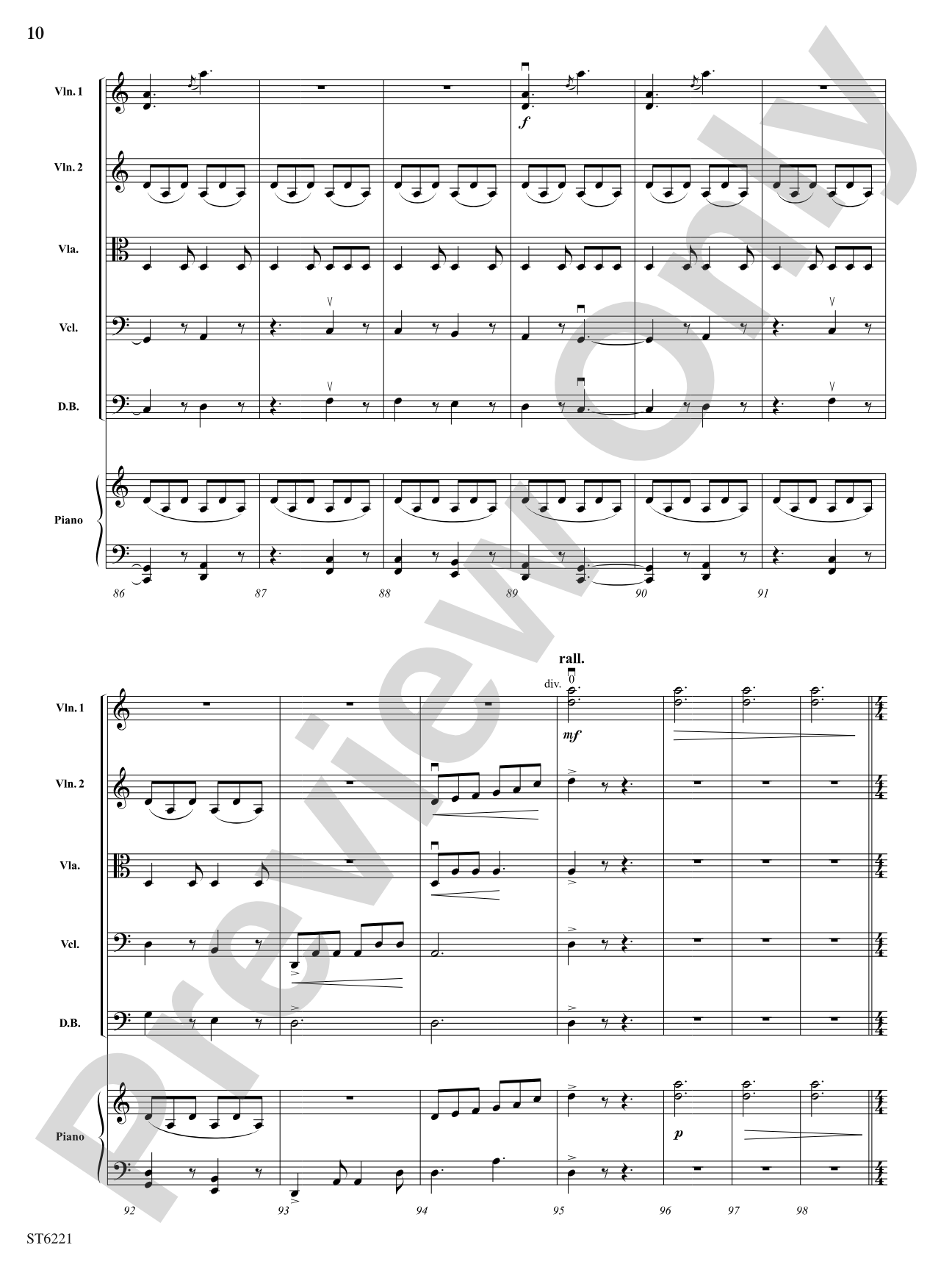 Iditarod: String Orchestra Conductor Score & Parts