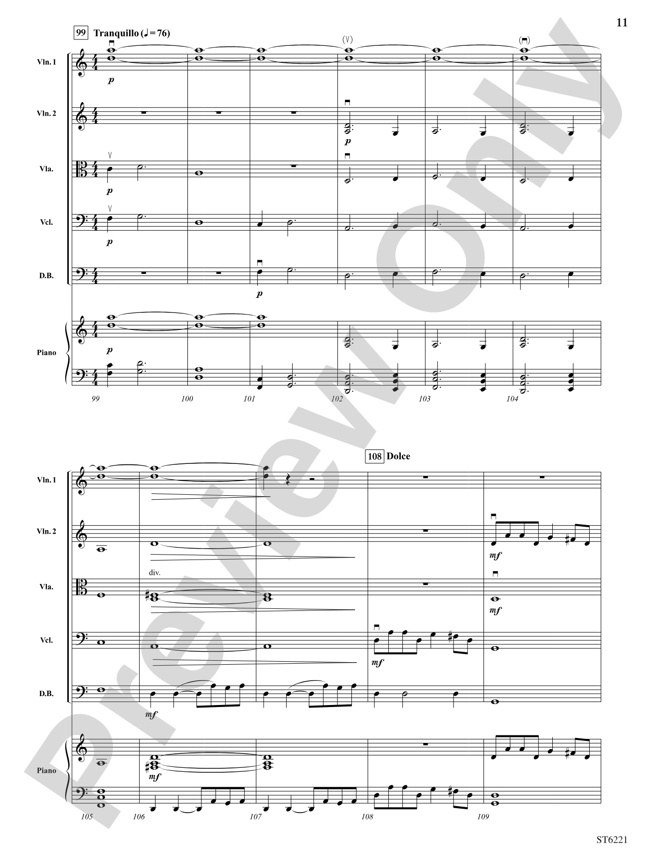 Iditarod: String Orchestra Conductor Score & Parts