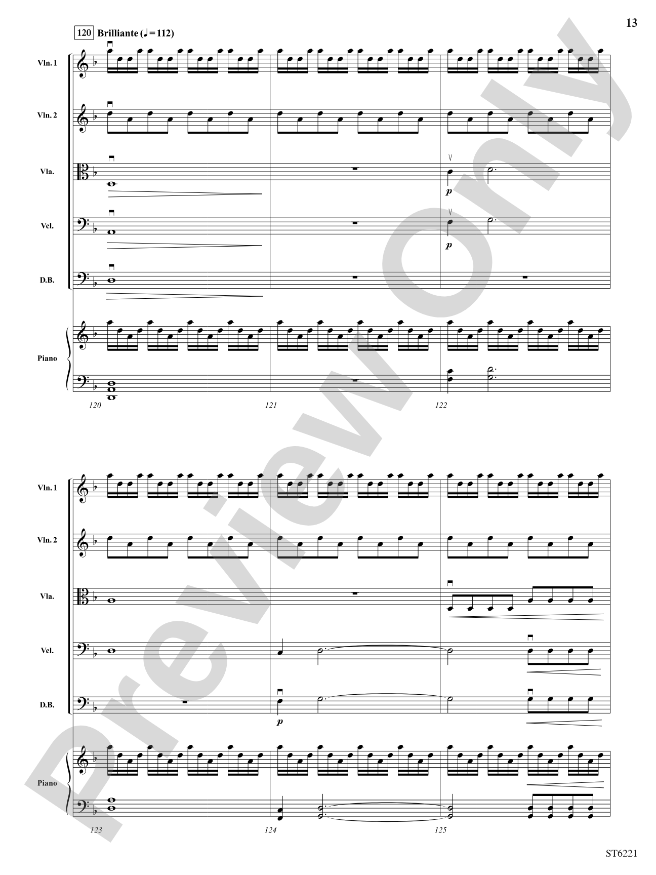 Iditarod: String Orchestra Conductor Score & Parts