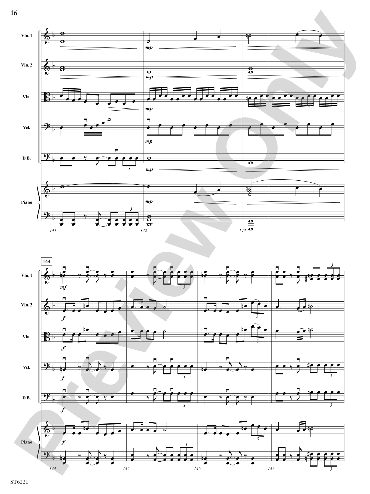 Iditarod: String Orchestra Conductor Score & Parts