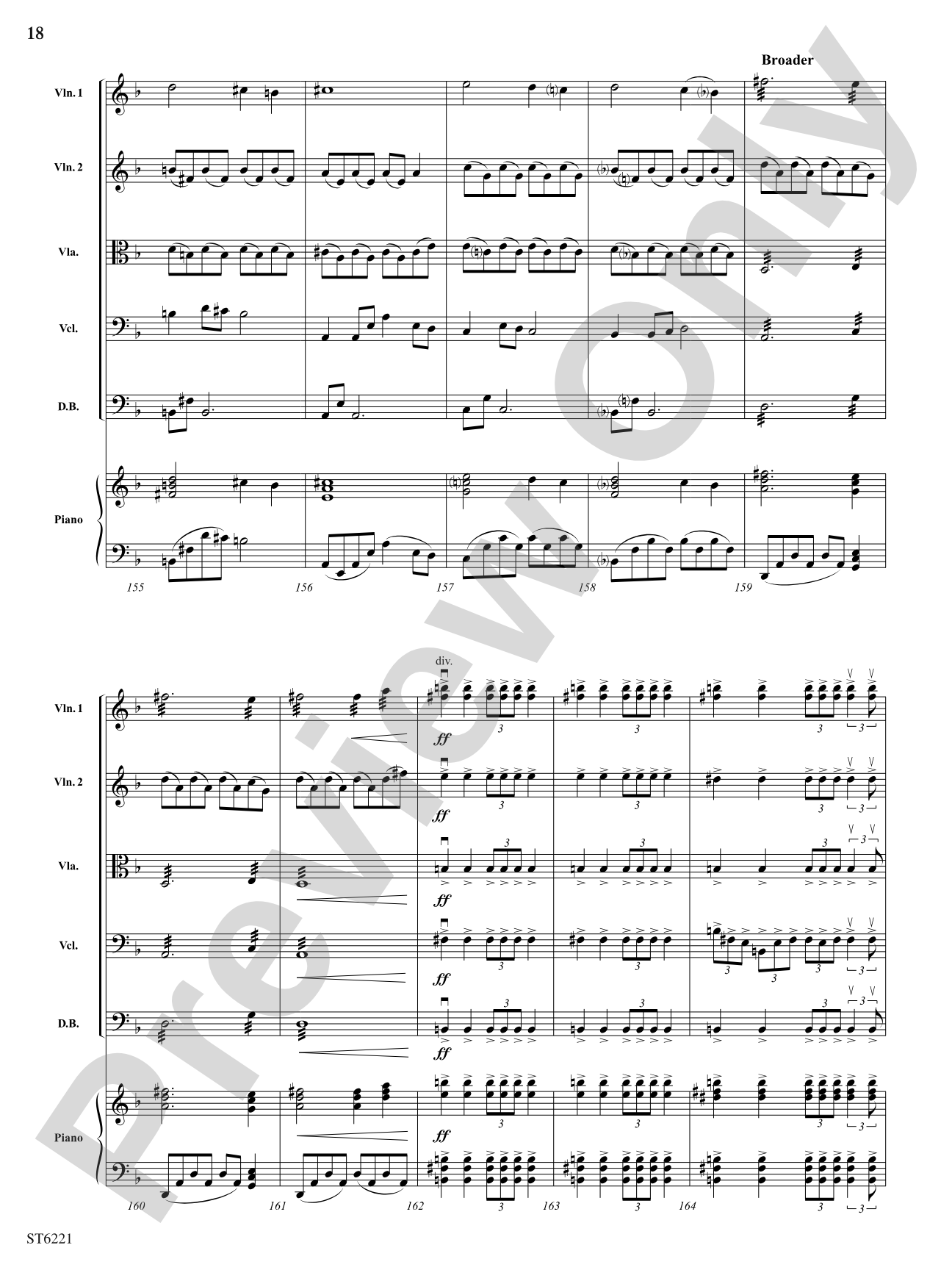 Iditarod: String Orchestra Conductor Score & Parts