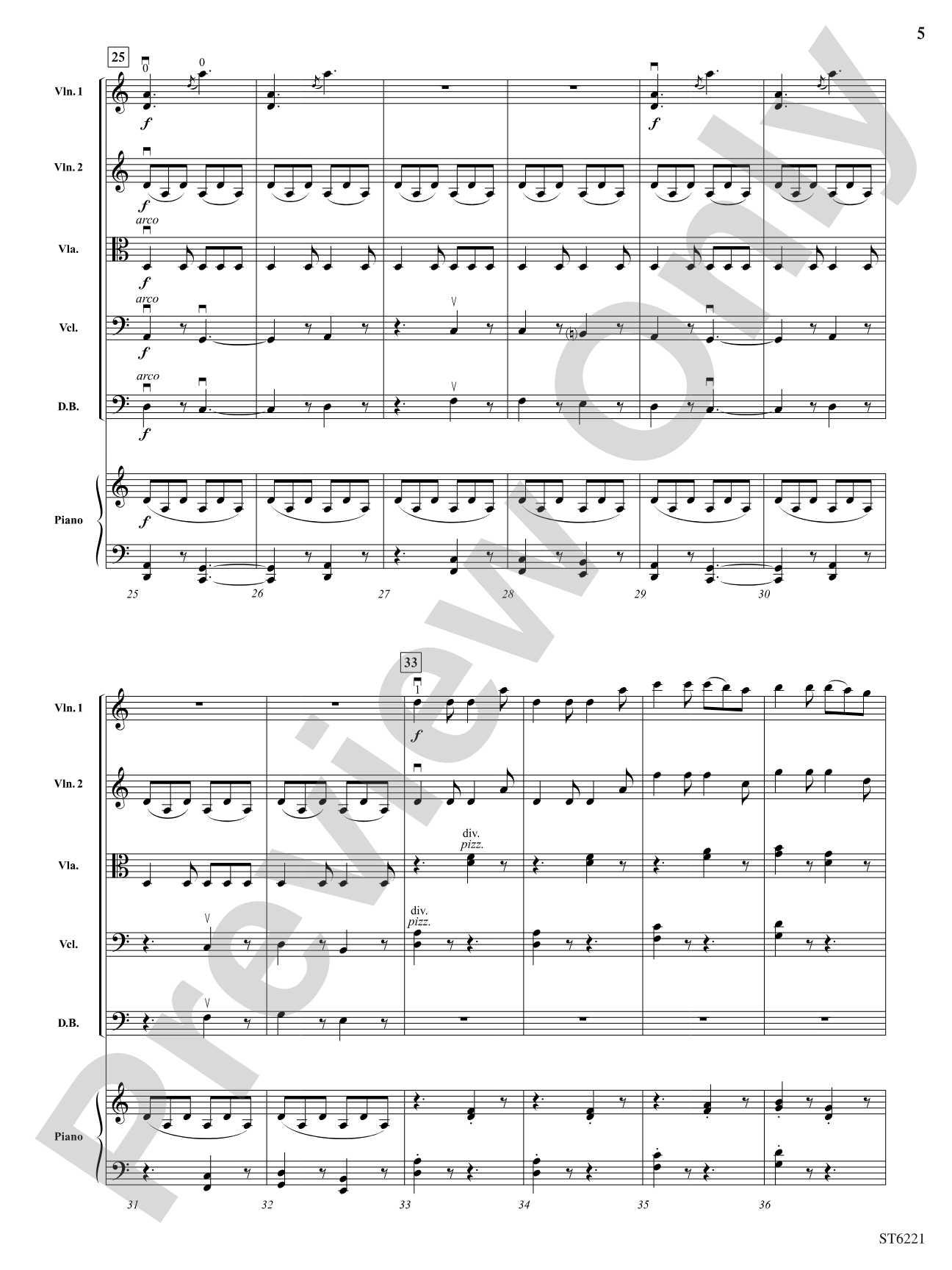 Iditarod: String Orchestra Conductor Score & Parts