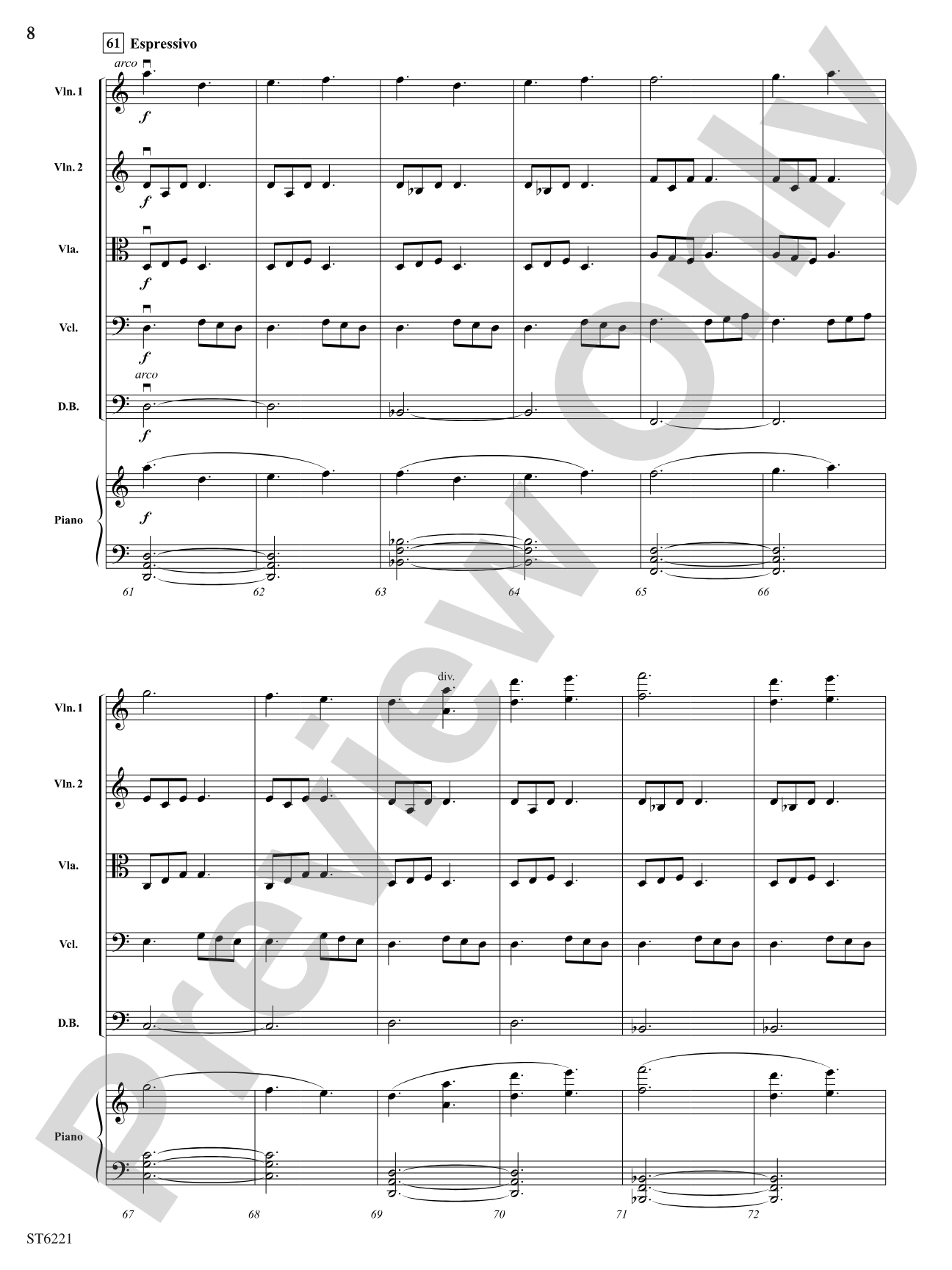 Iditarod: String Orchestra Conductor Score & Parts