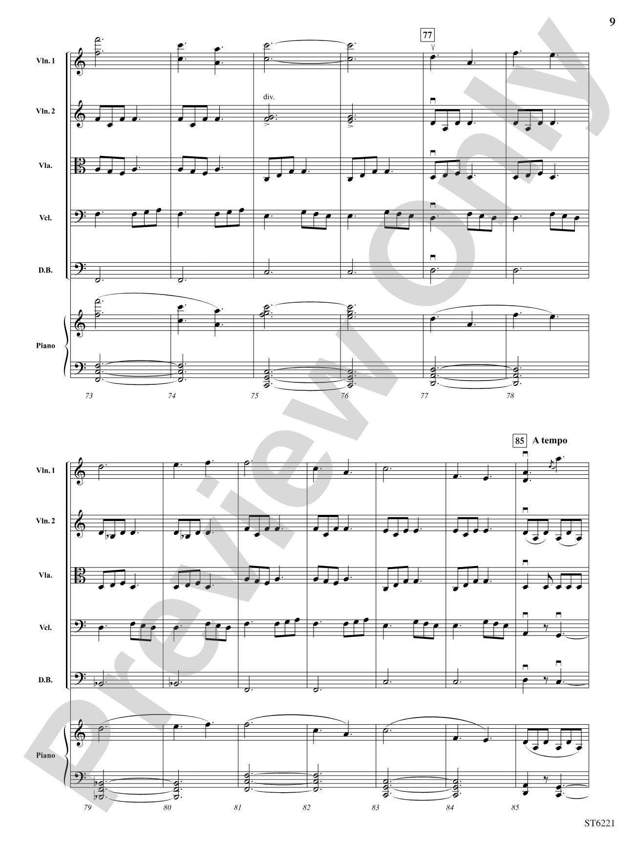 Iditarod: String Orchestra Conductor Score & Parts