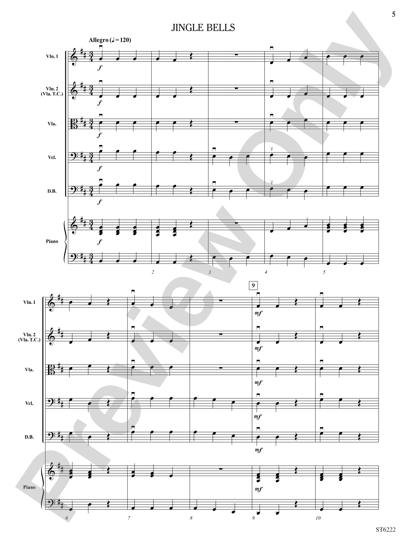 Two Winter Sketches: String Orchestra Conductor Score & Parts