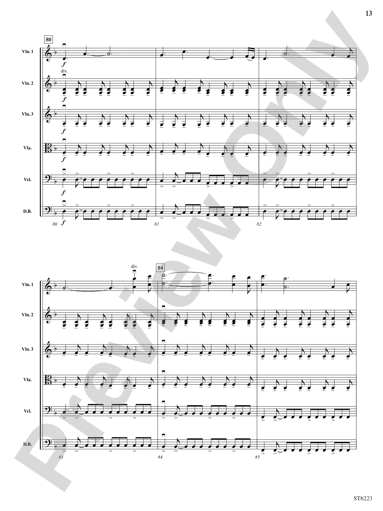 Warrior Legacy: String Orchestra Conductor Score & Parts