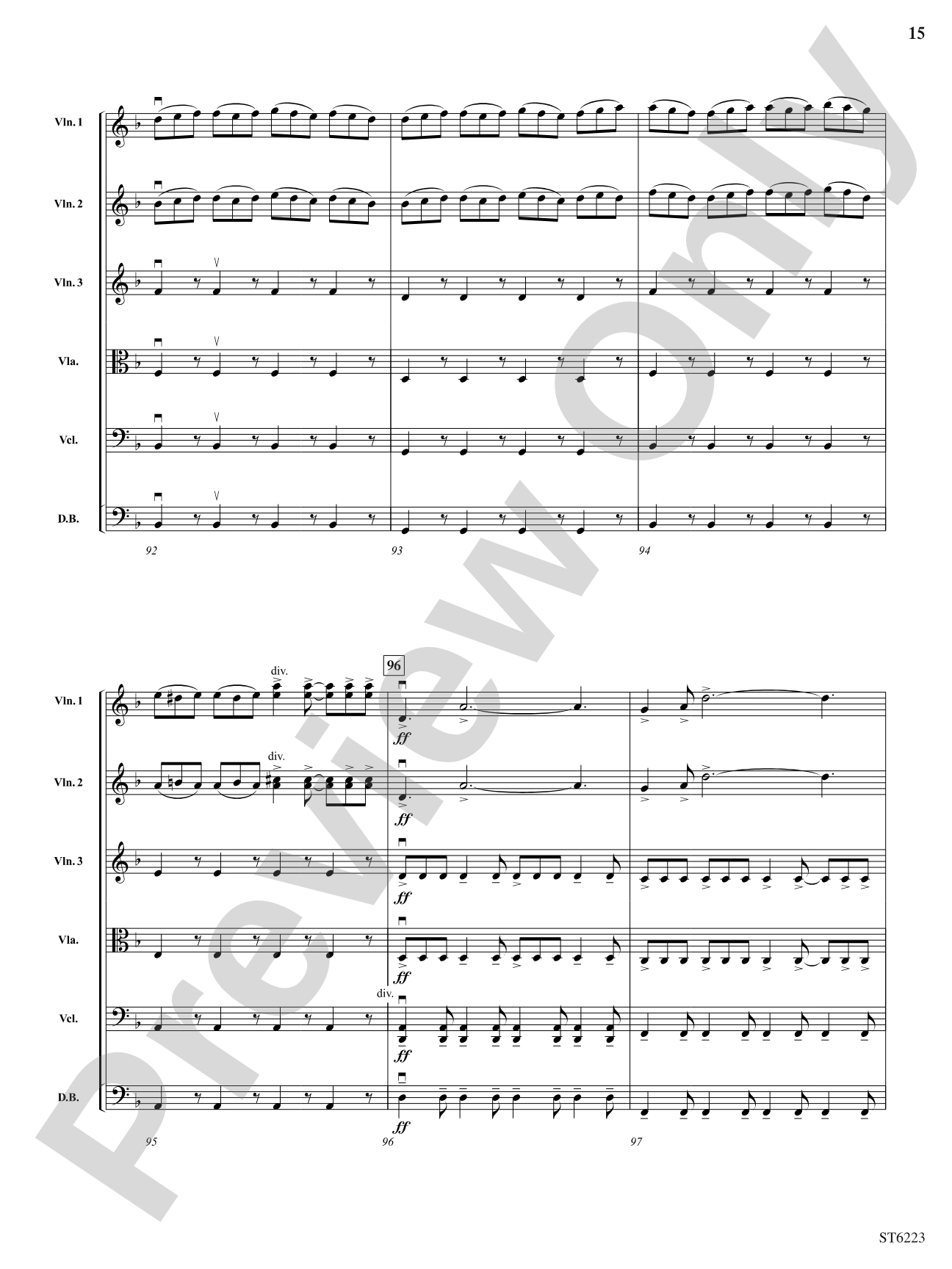 Warrior Legacy: String Orchestra Conductor Score & Parts