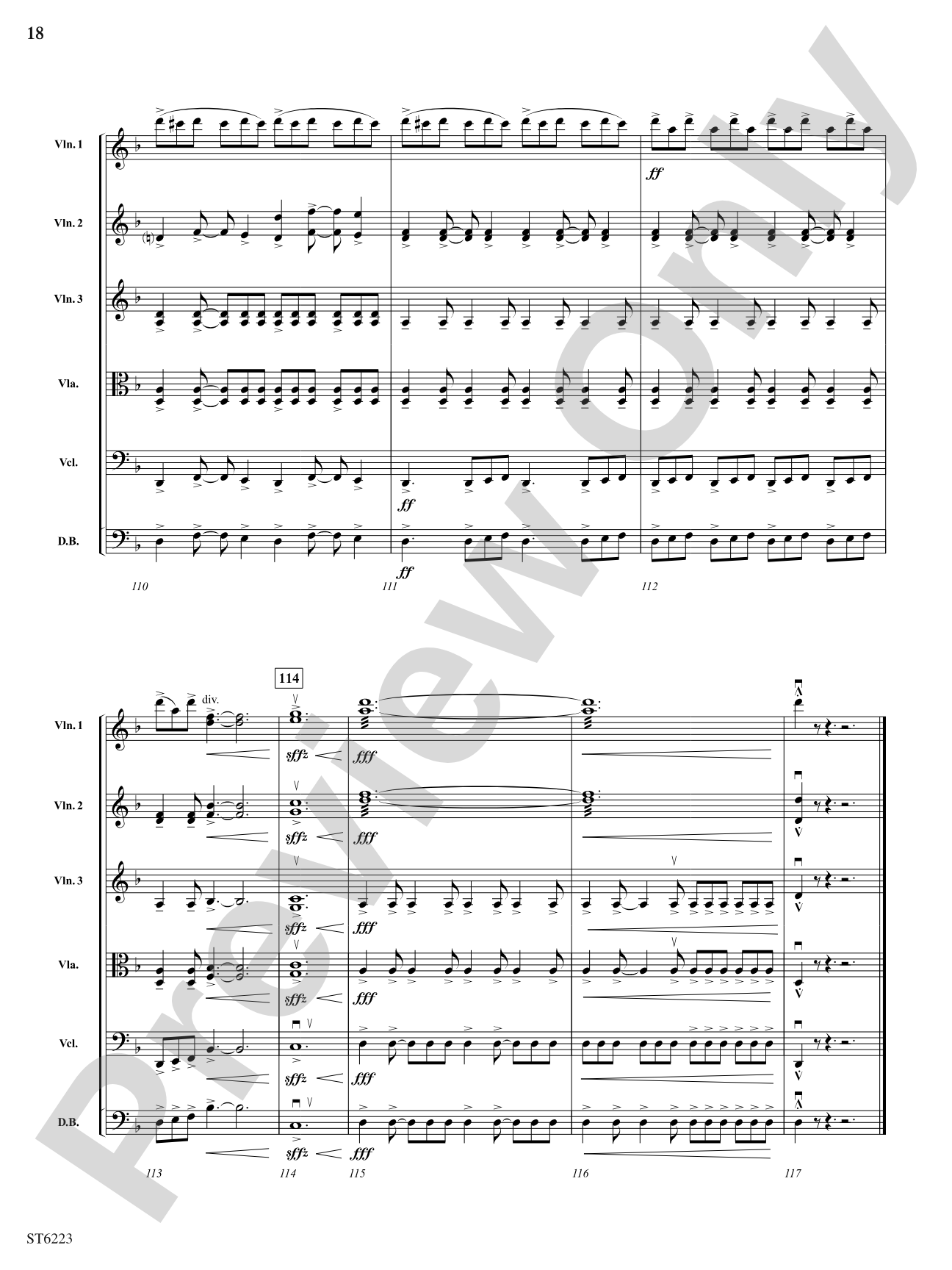 Warrior Legacy: String Orchestra Conductor Score & Parts