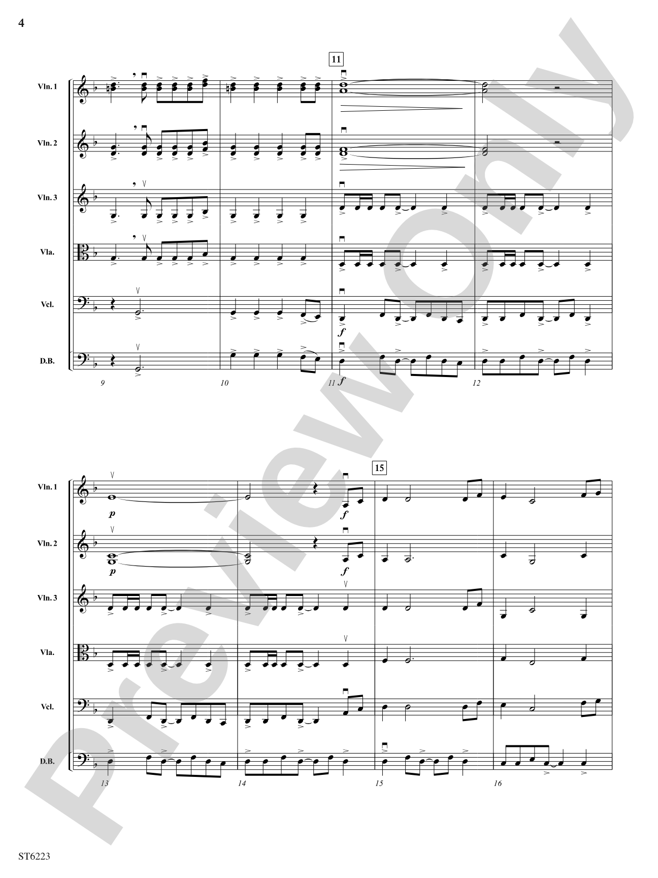 Warrior Legacy: String Orchestra Conductor Score & Parts