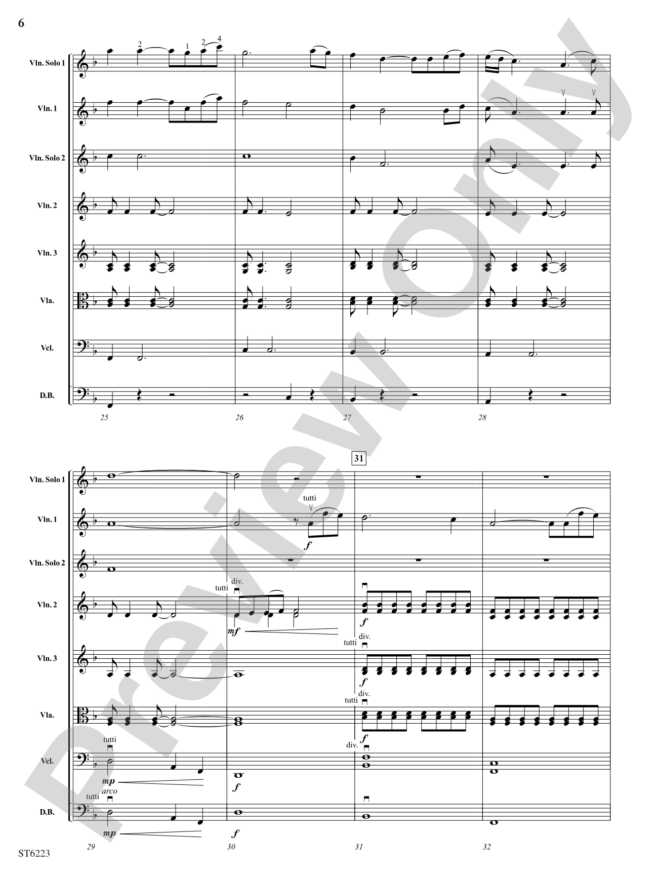 Warrior Legacy: String Orchestra Conductor Score & Parts