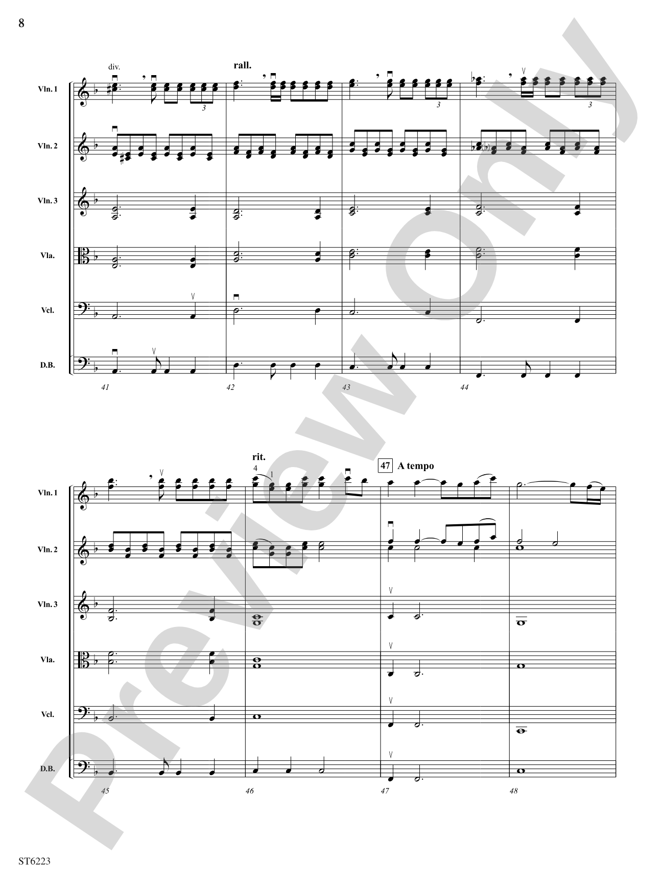 Warrior Legacy: String Orchestra Conductor Score & Parts