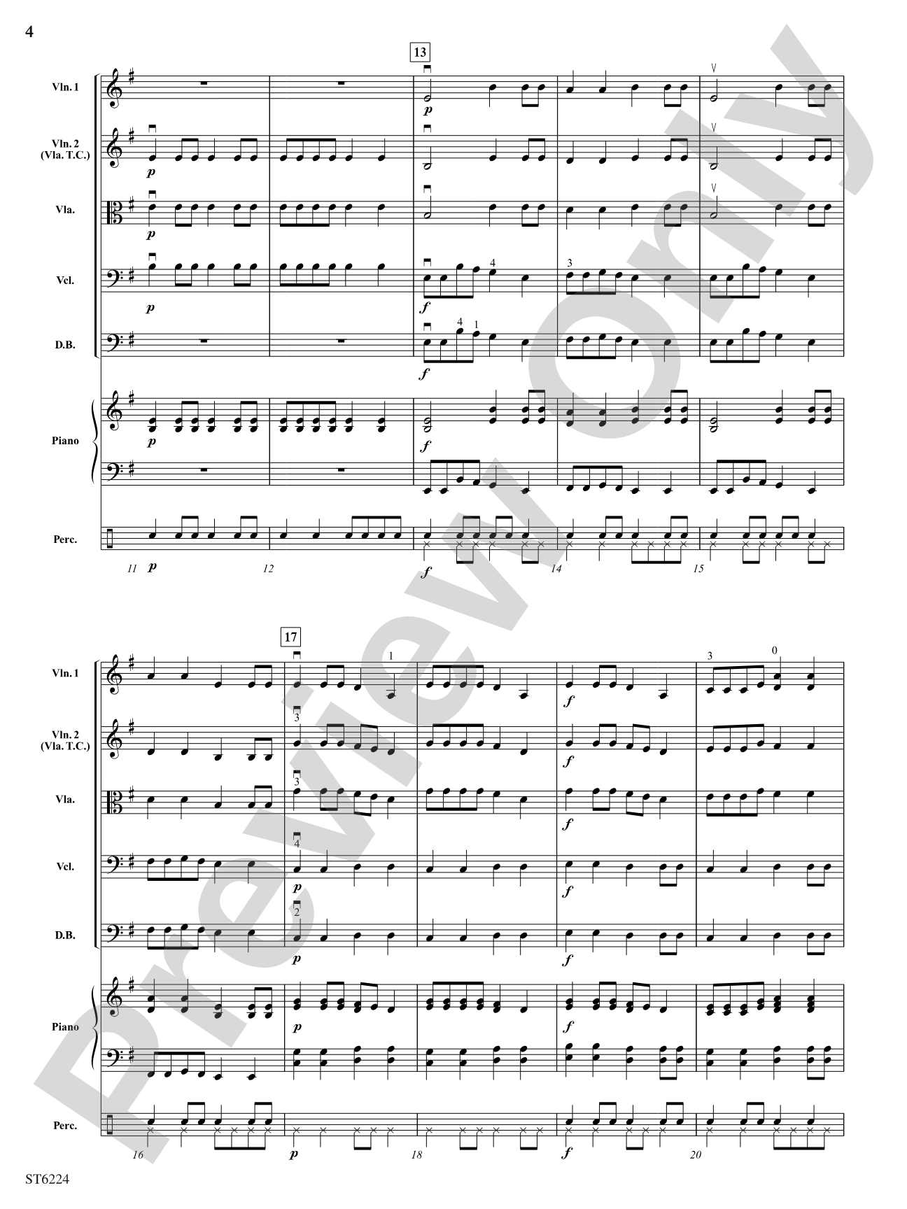 Medieval Kings: String Orchestra Conductor Score & Parts